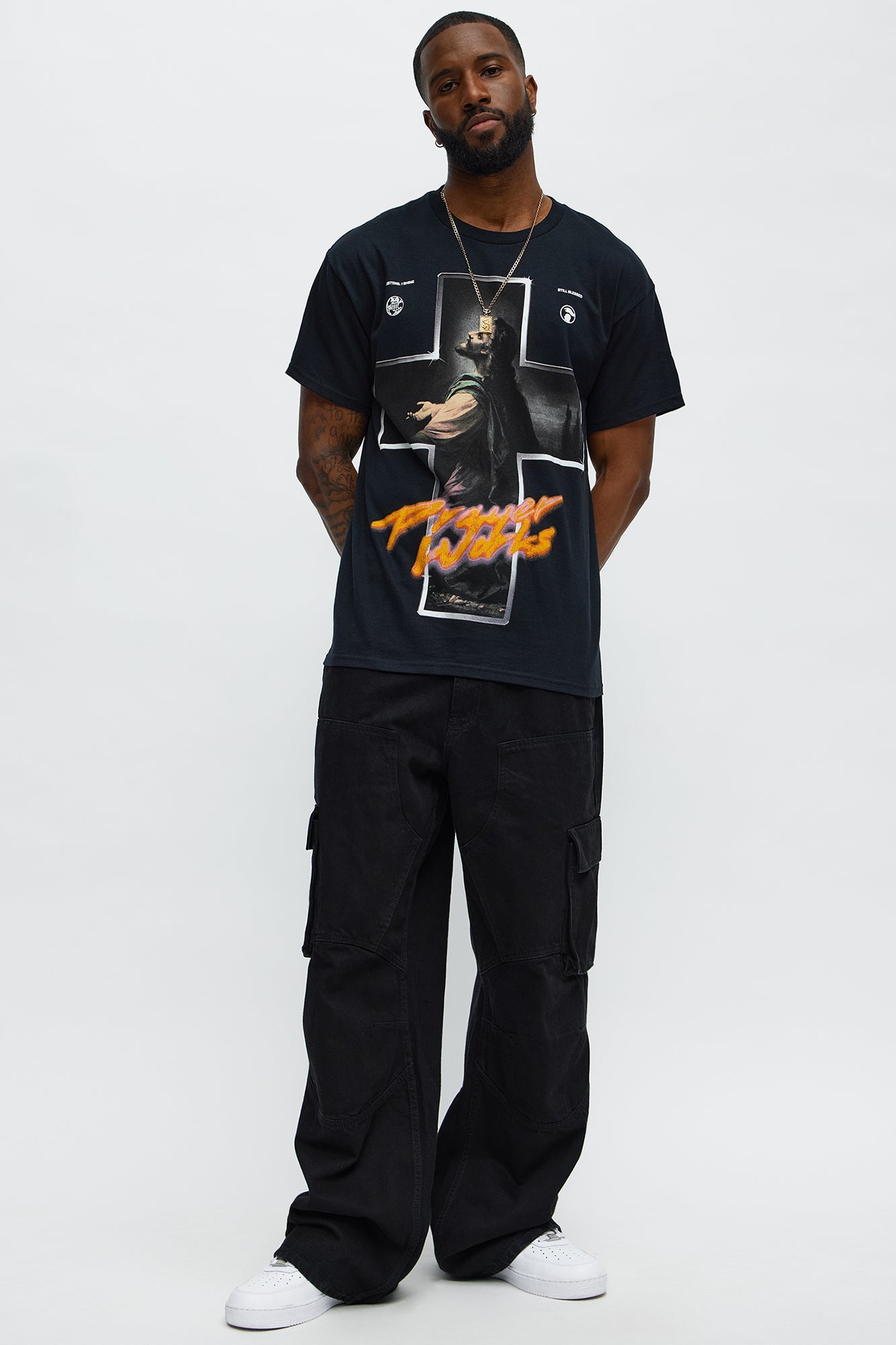 Prayers Works Short Sleeve Tee - Black