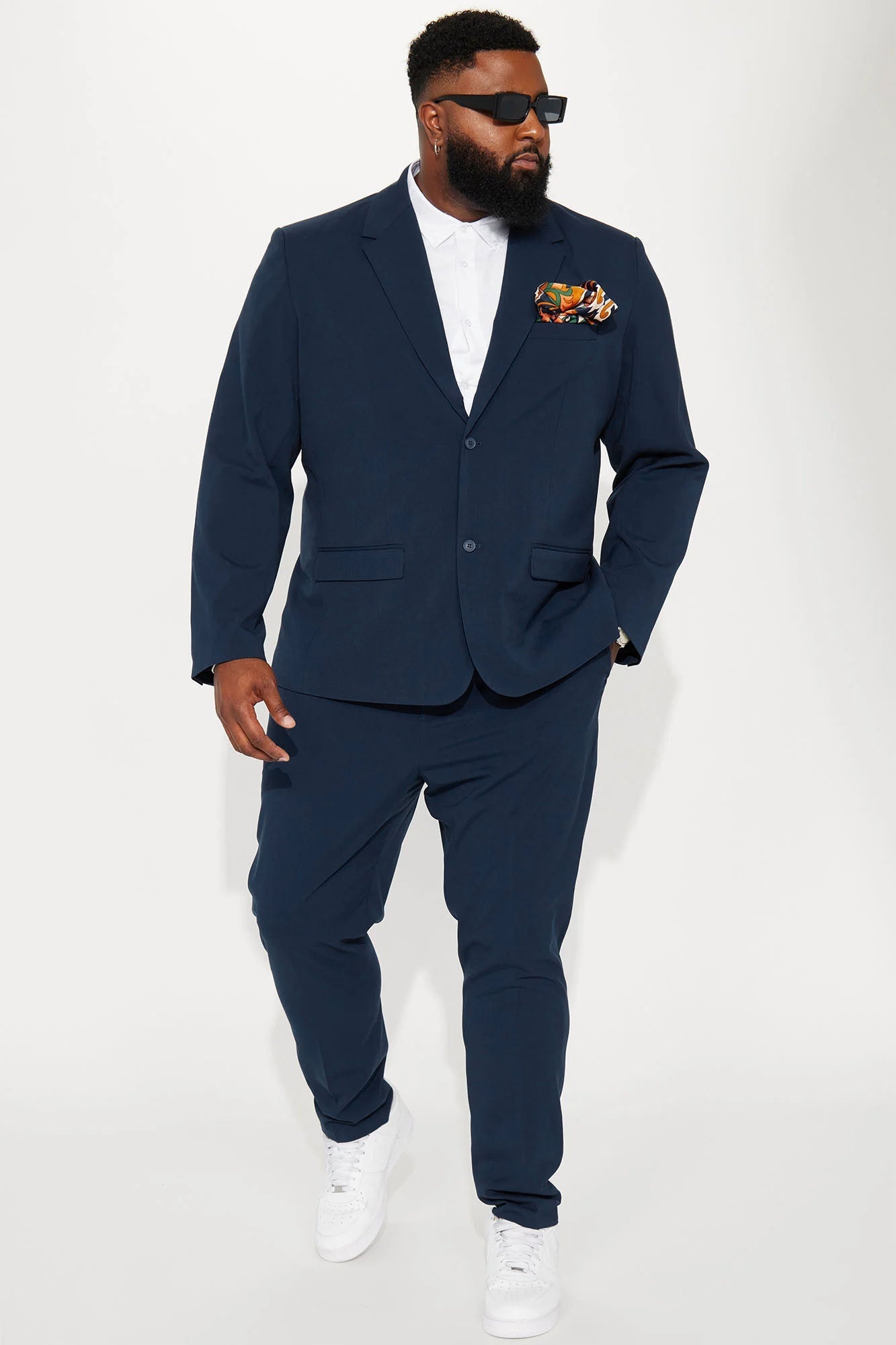 The Modern Stretch Slim Trouser - Navy