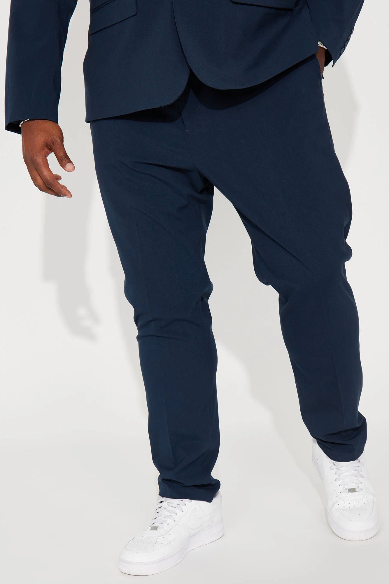 The Modern Stretch Slim Trouser - Navy
