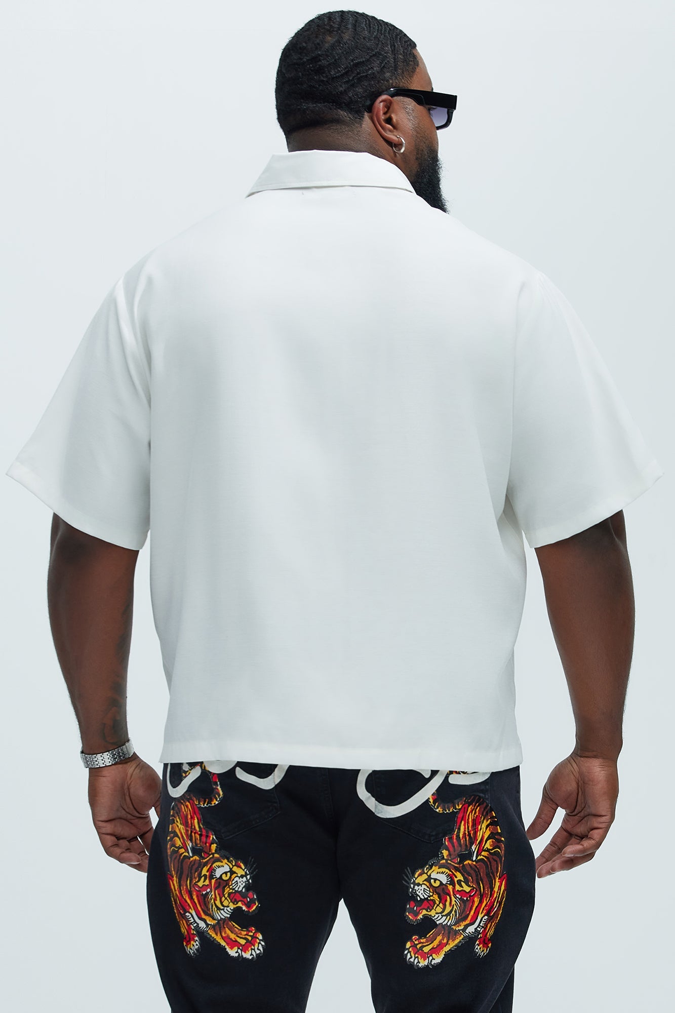 Blexy Pleated Shirt - White