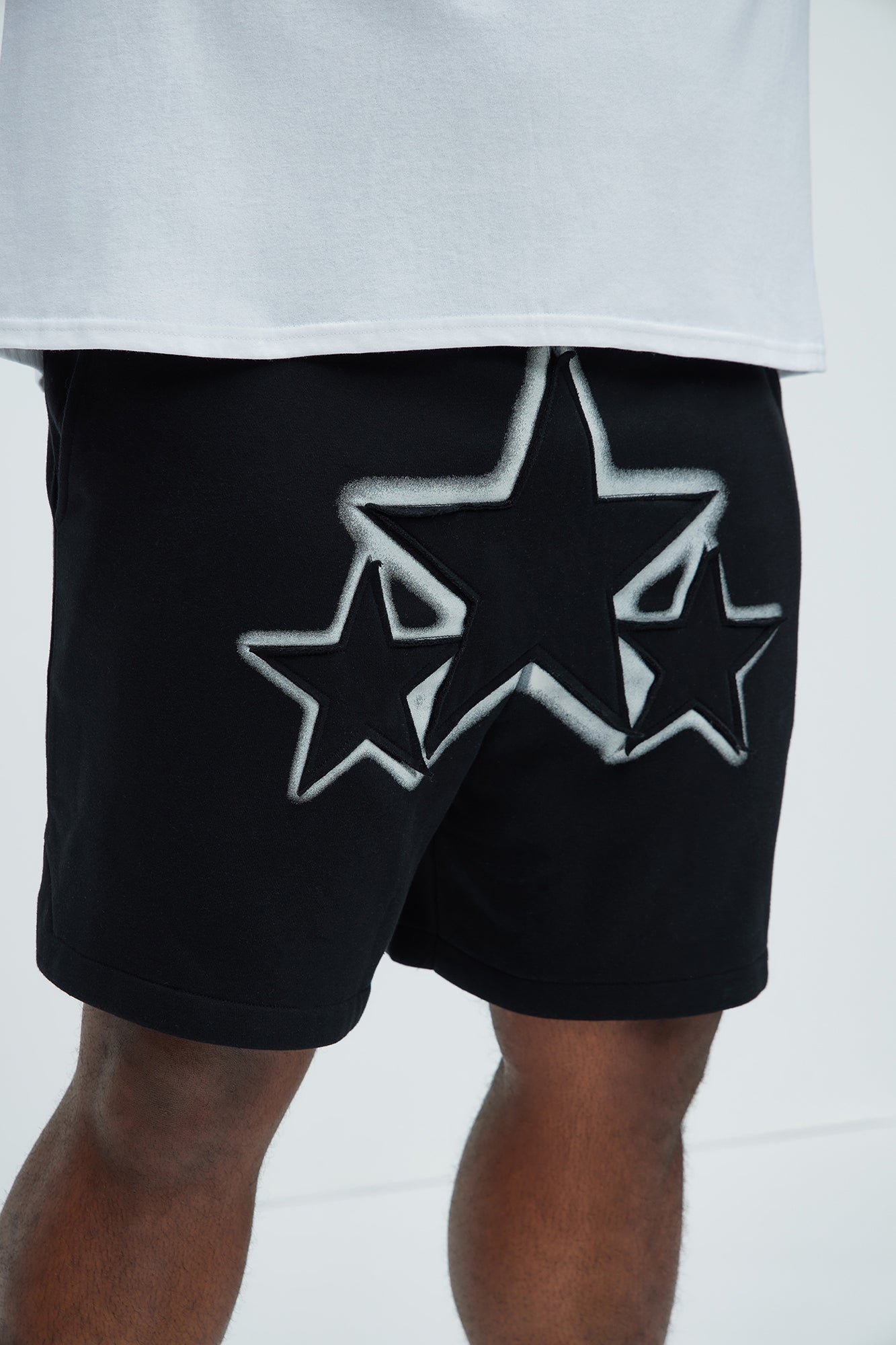 Tyson Star Warm Up Shorts - Black