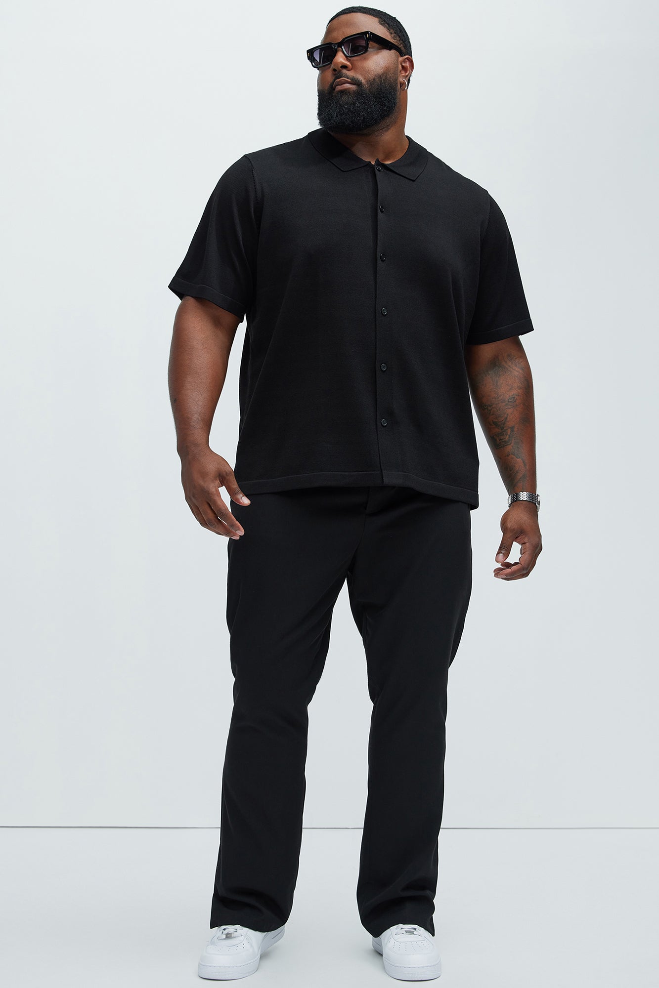 Baker Resort Knit Shirt - Black