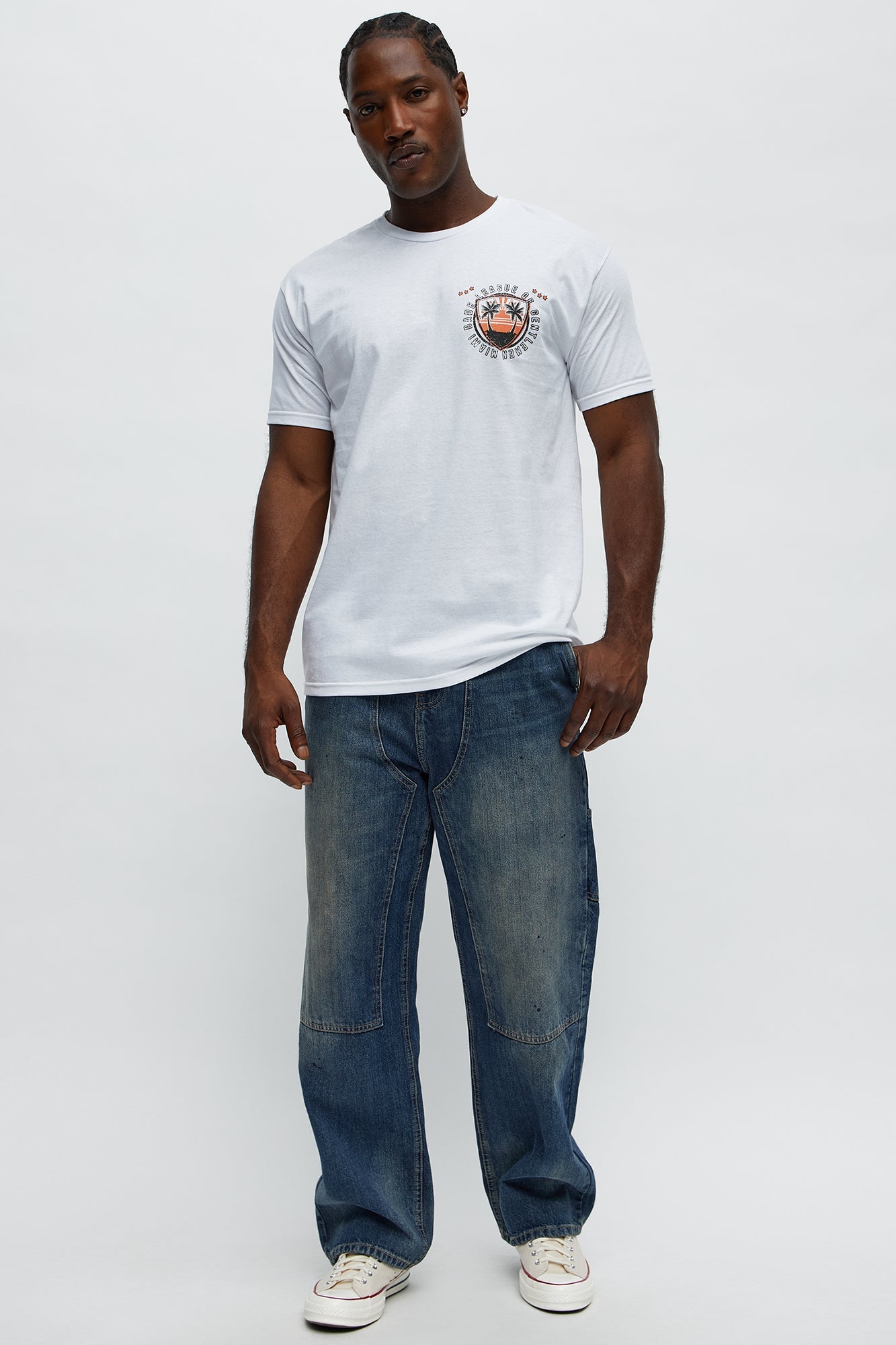 Righteous Carpenter Baggy Jeans - Dark Wash