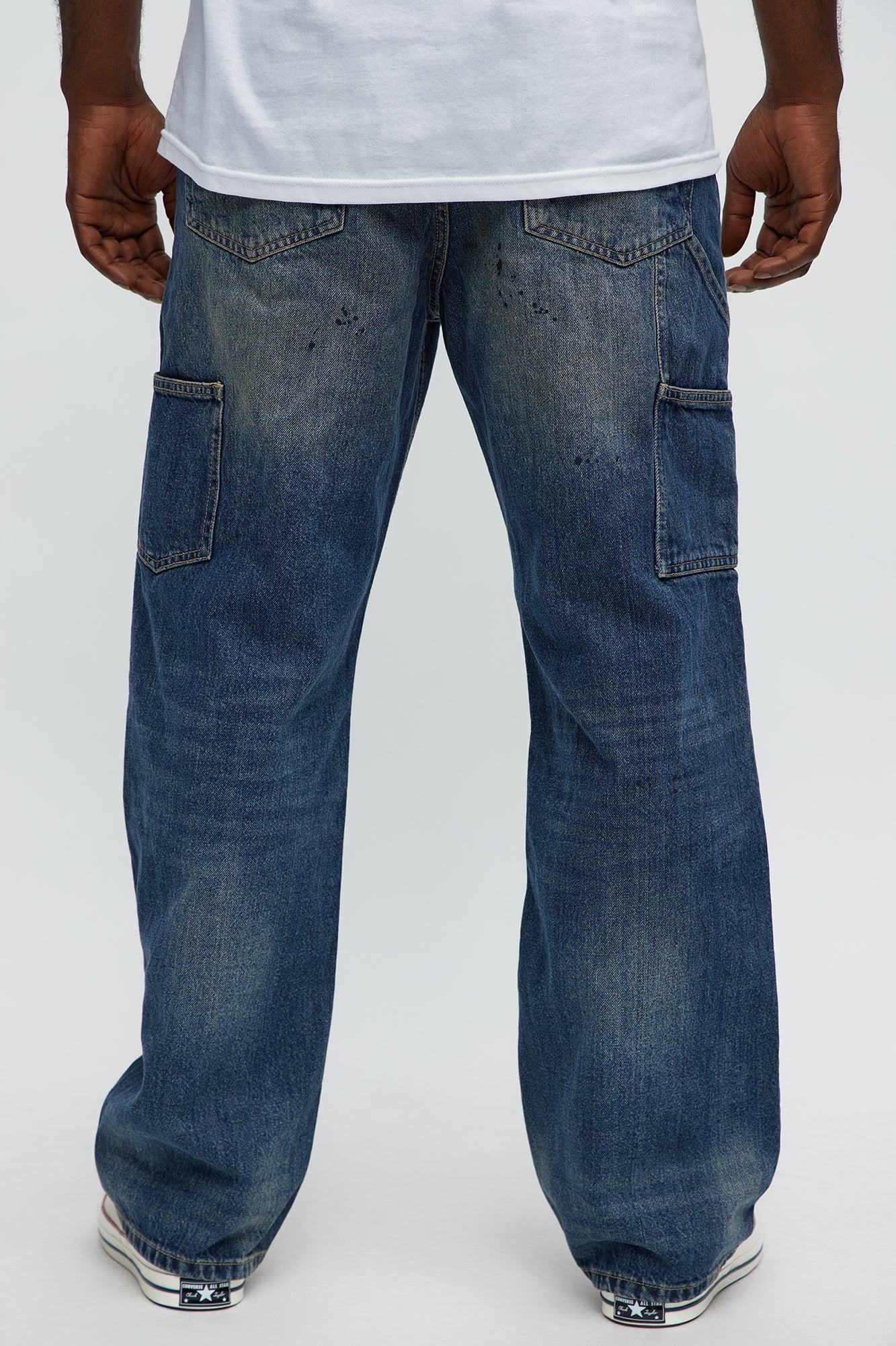 Righteous Carpenter Baggy Jeans - Dark Wash