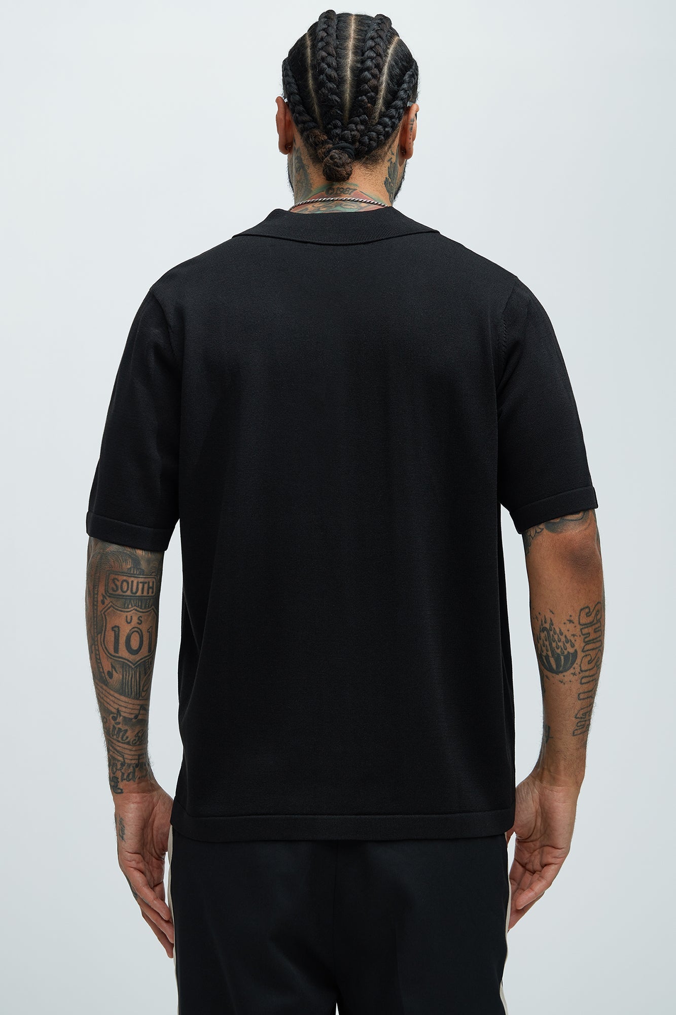 Baker Resort Knit Shirt - Black