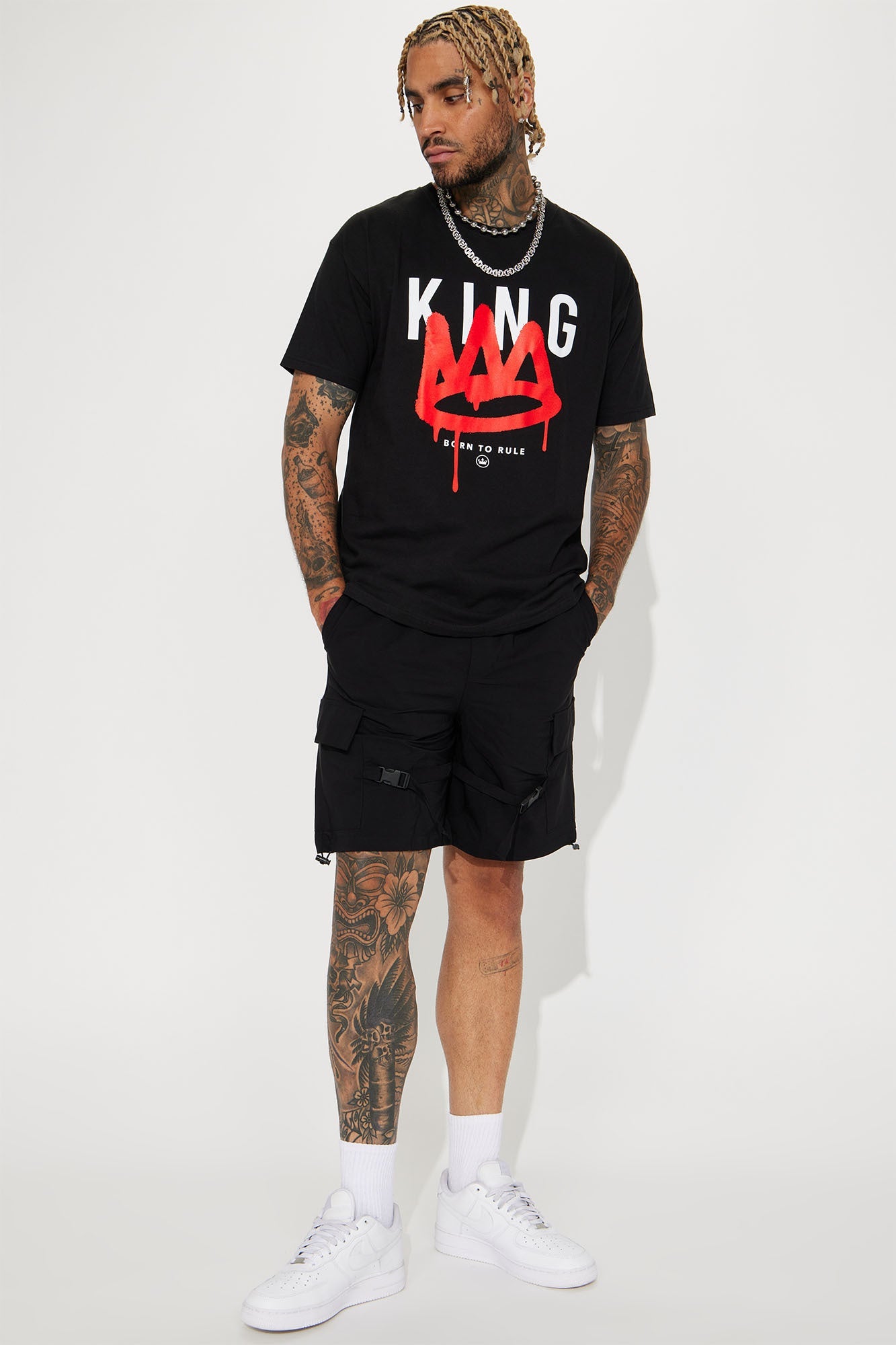 Born To Rule Short Sleeve Tee - Black