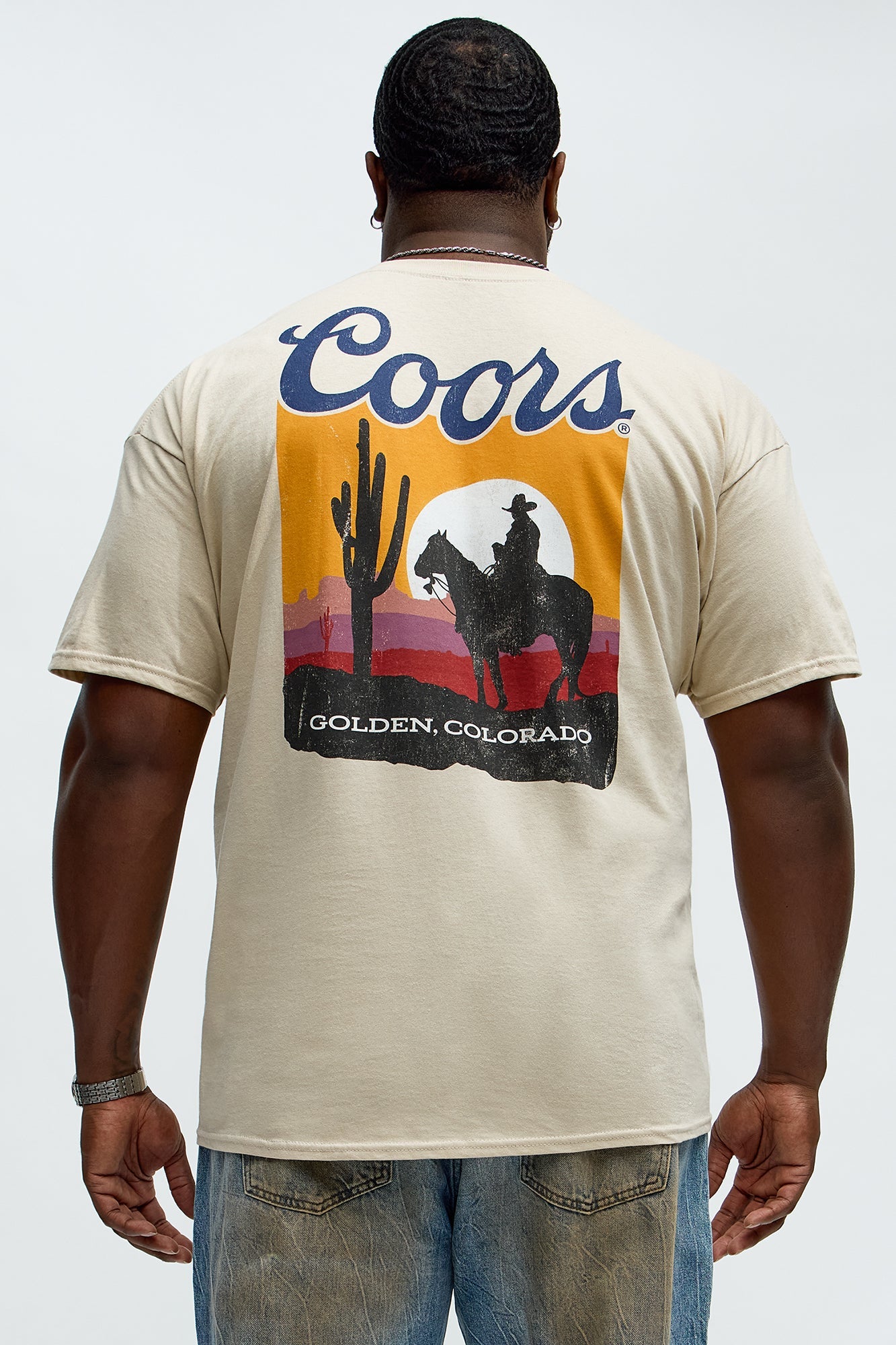 Coors Golden Colorado Short Sleeve Tee - Sand