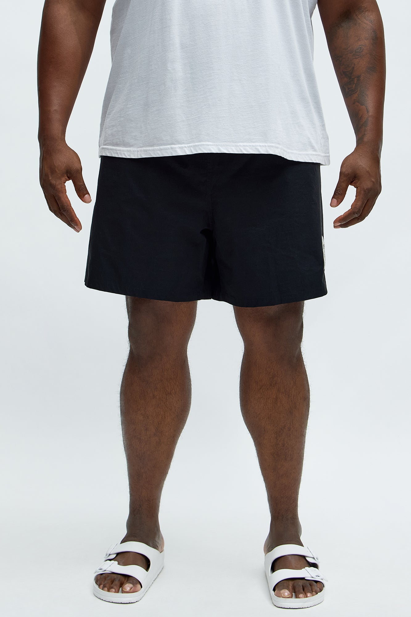 Tropical Disconnect Swim Classic Trunk - Black