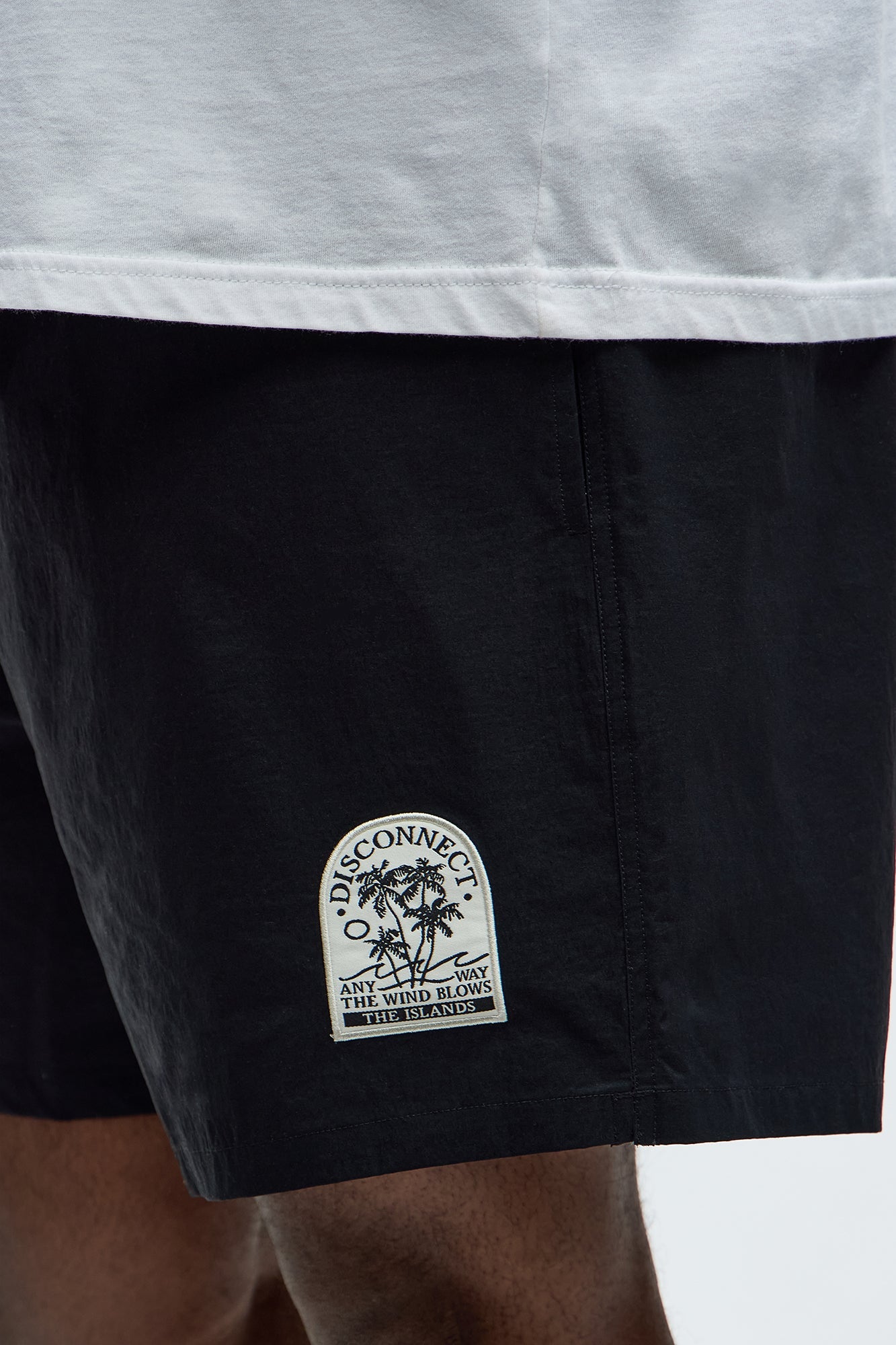 Tropical Disconnect Swim Classic Trunk - Black