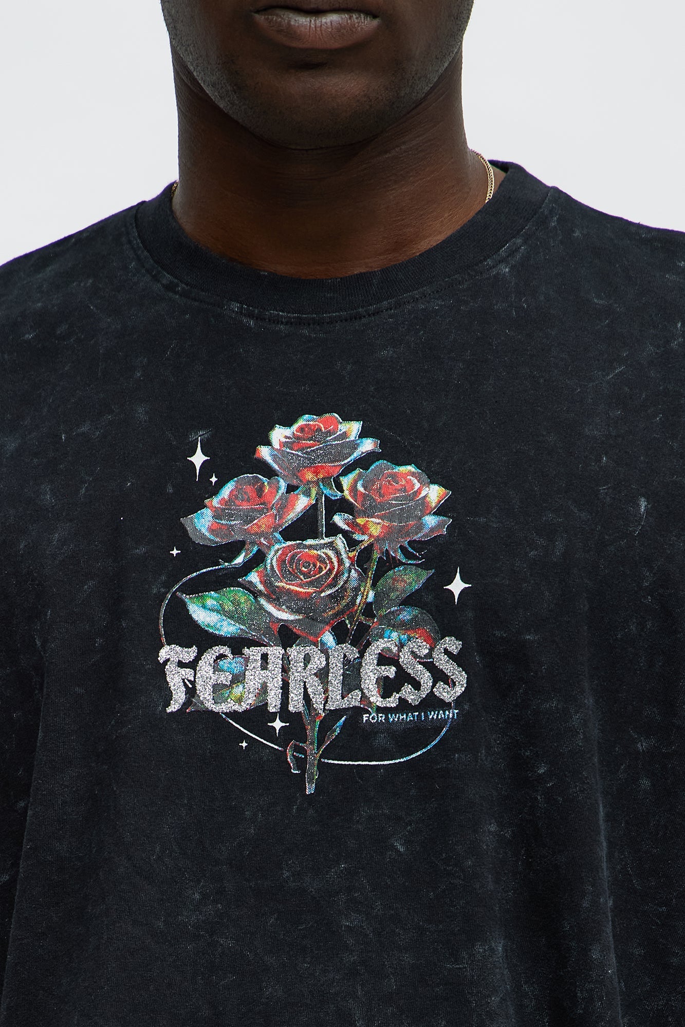 Fearless And Grateful Muscle Tee - Black