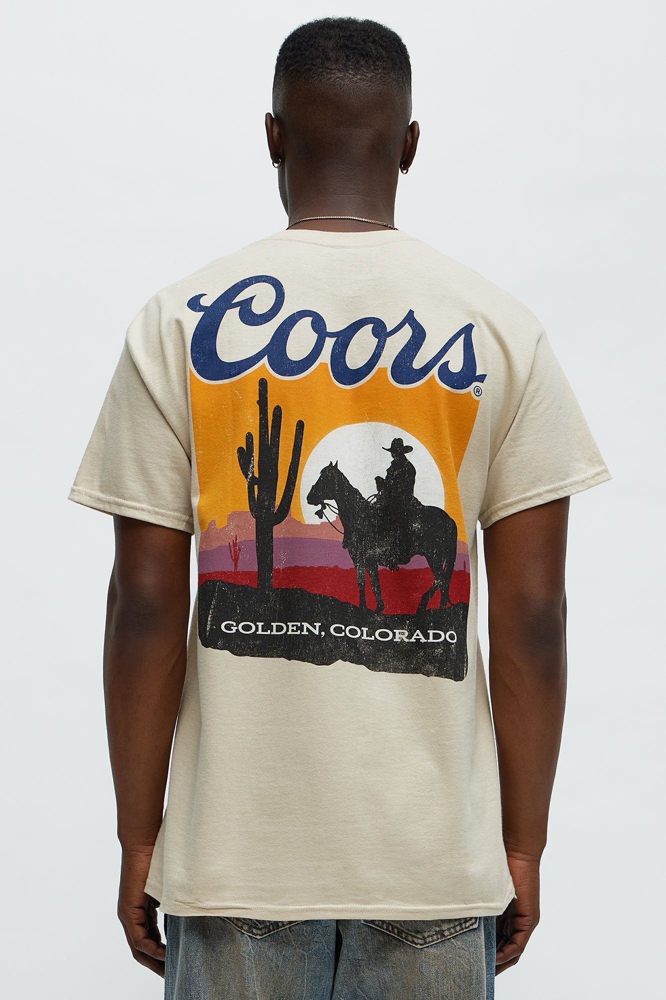 Coors Golden Colorado Short Sleeve Tee - Sand