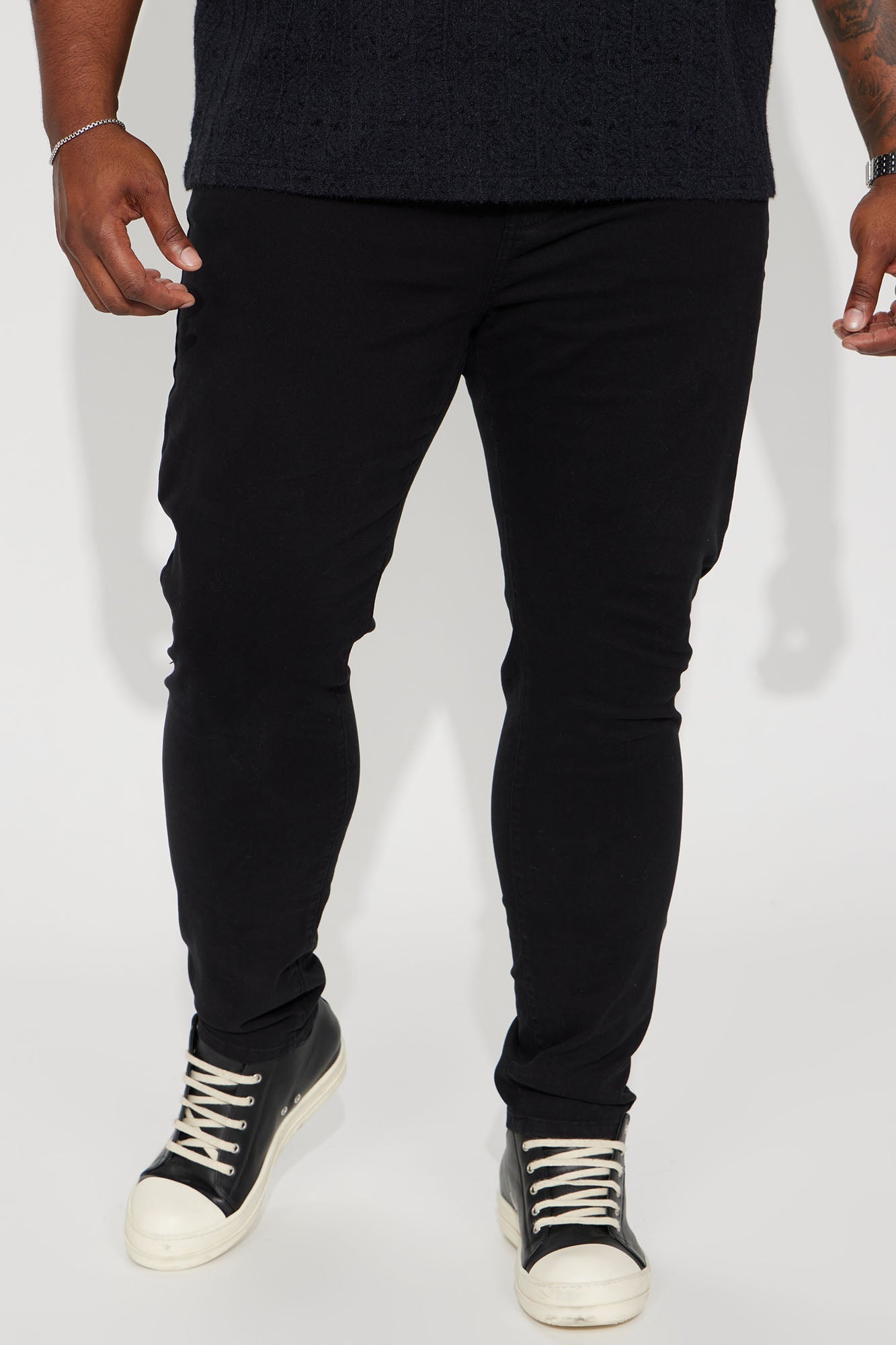 Mac Chino Skinny 5 Pocket Pants - Black