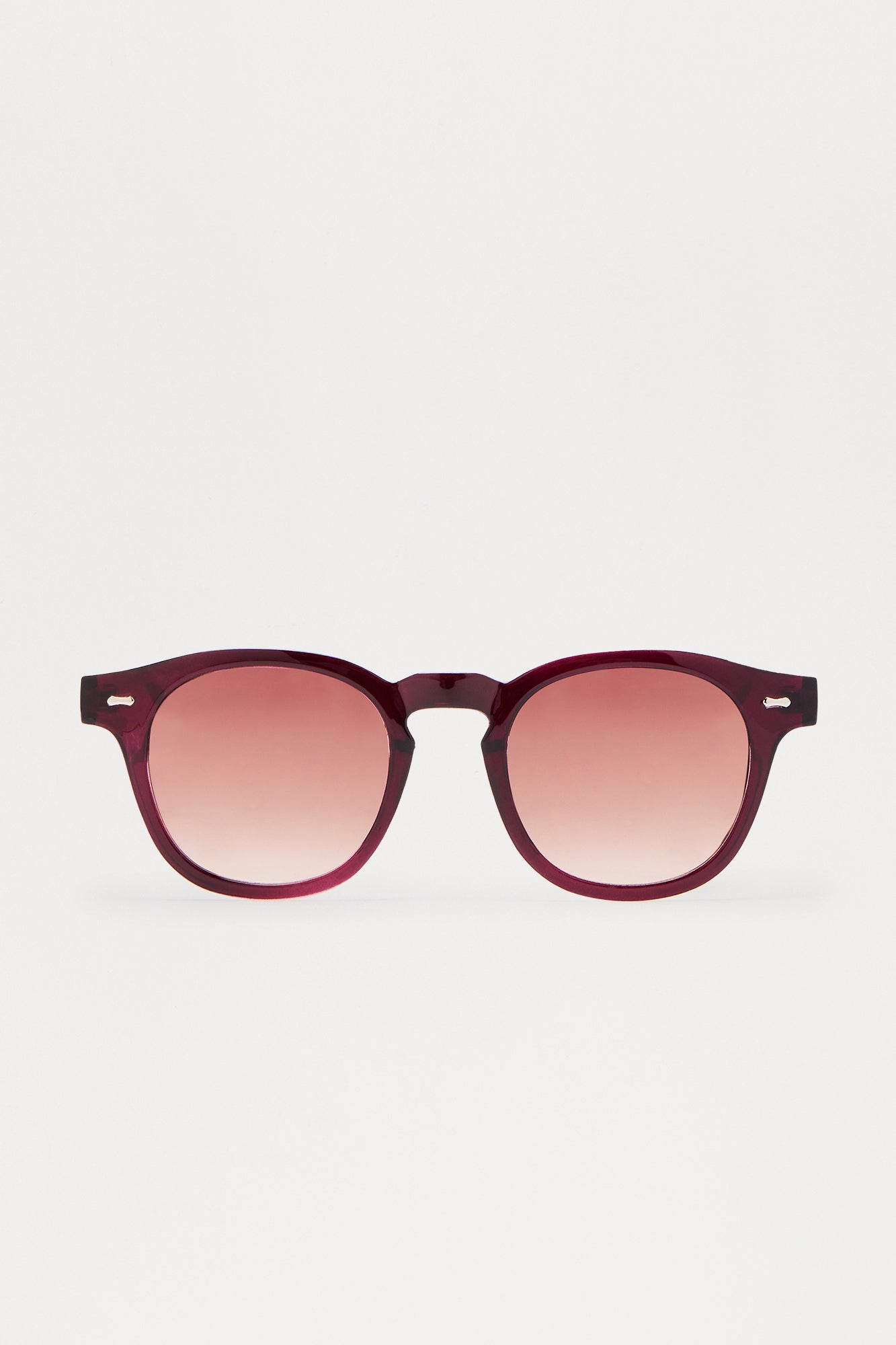 Upscale Outlook Sunglasses - Burgundy