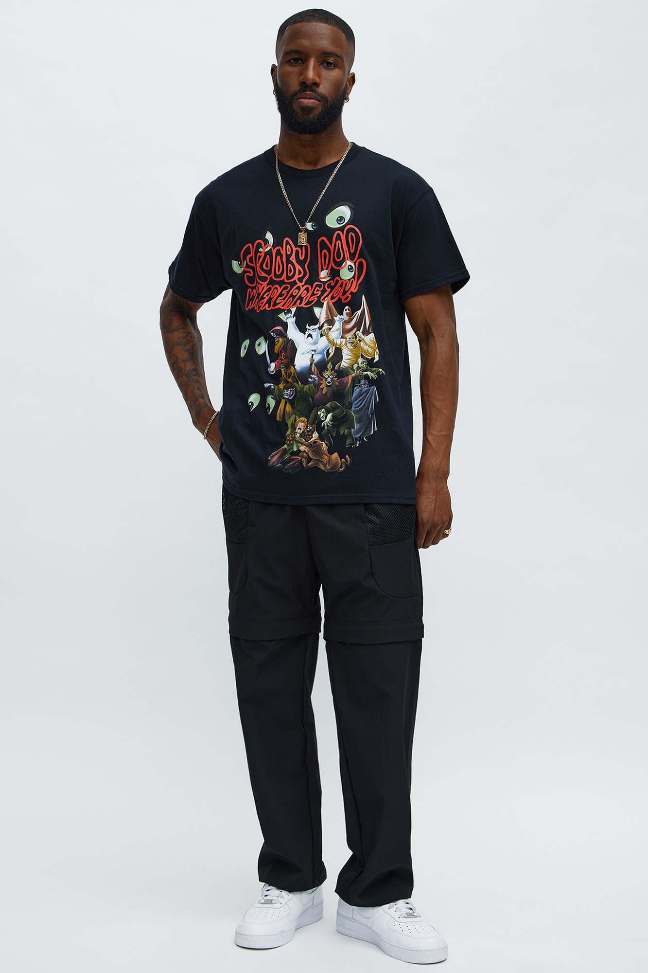 Scooby Doo Where Are You? Short Sleeve Tee - Black