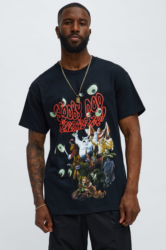 Scooby Doo Where Are You? Short Sleeve Tee - Black