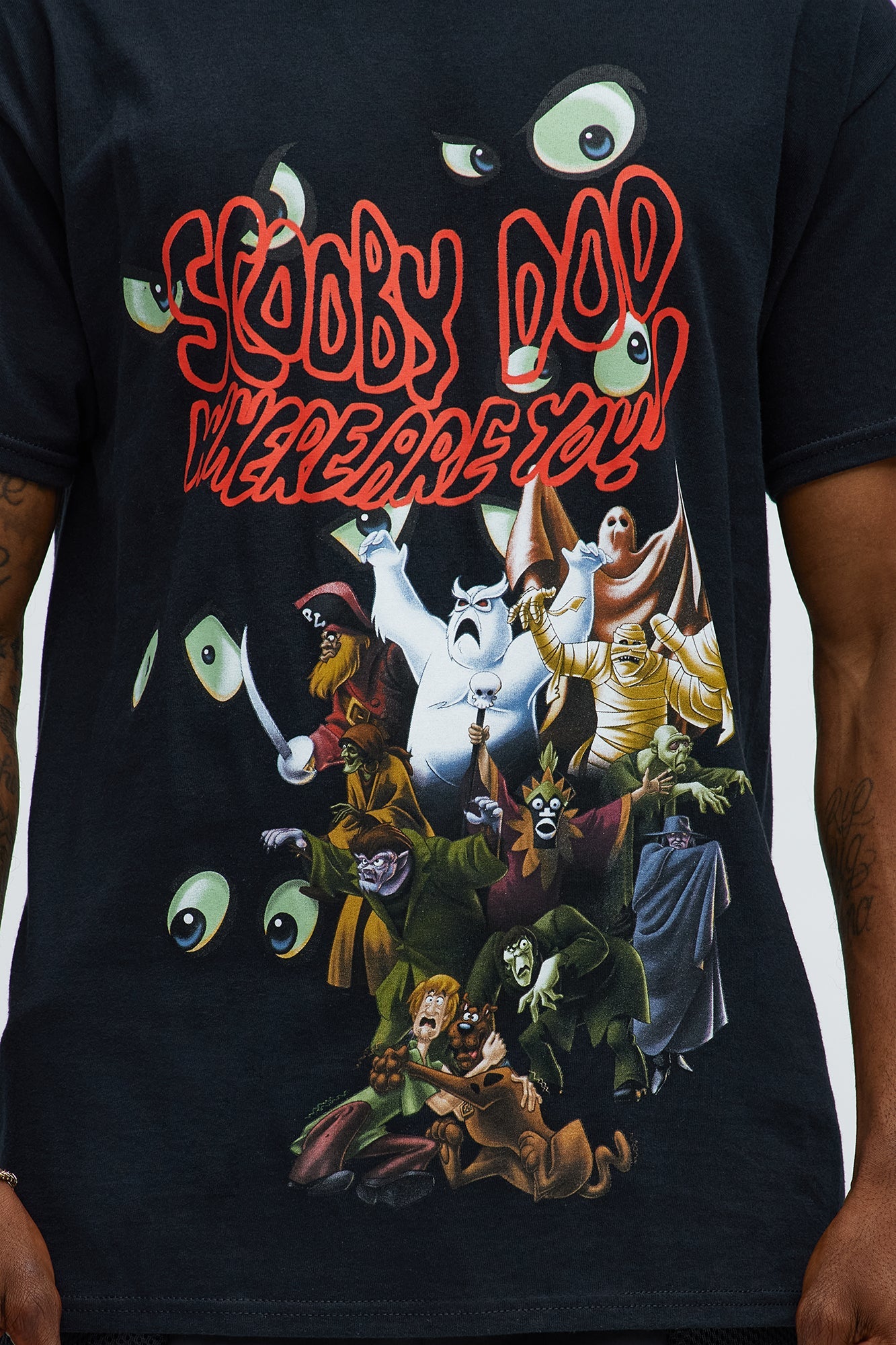 Scooby Doo Where Are You? Short Sleeve Tee - Black