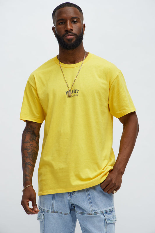 Athletics Club 1998 Short Sleeve Tee - Butter Yellow