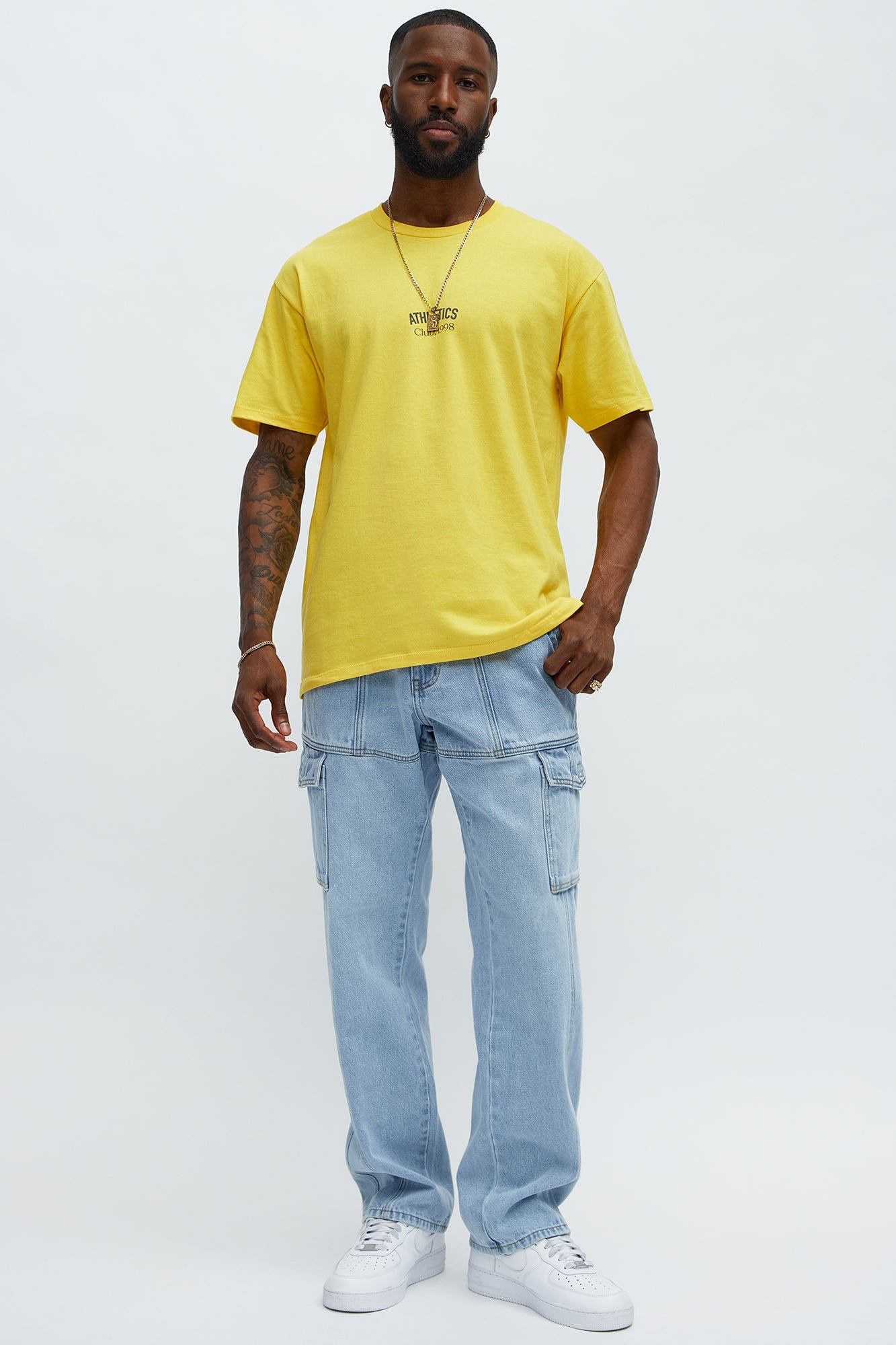 Athletics Club 1998 Short Sleeve Tee - Butter Yellow