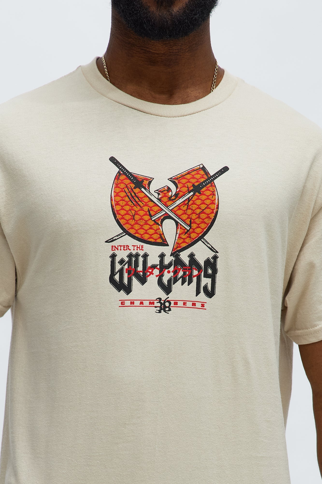 Enter The Wu Tang Short Sleeve Tee - Cream