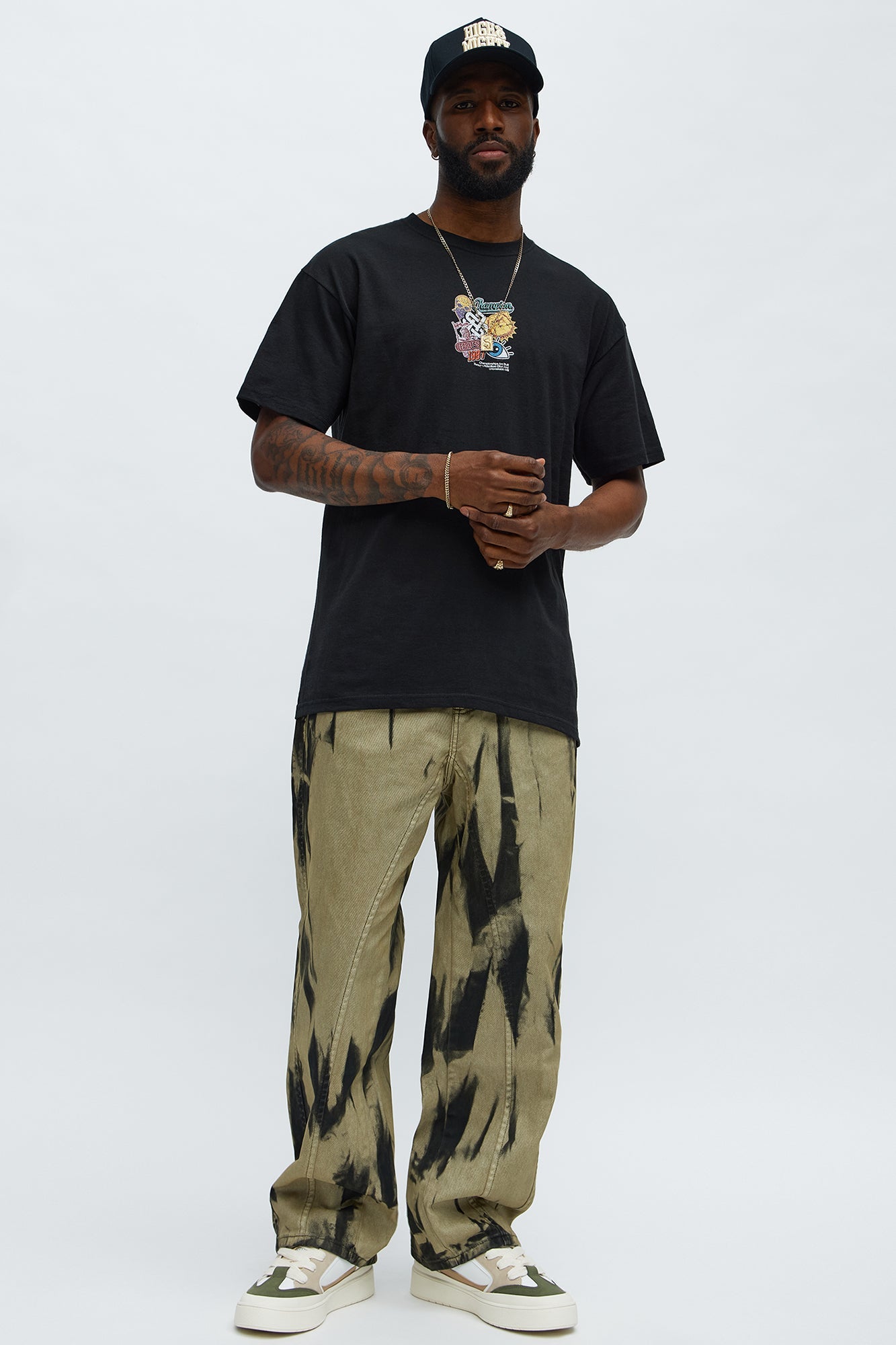 Champions Are Built Thru Effort Short Sleeve Tee - Black