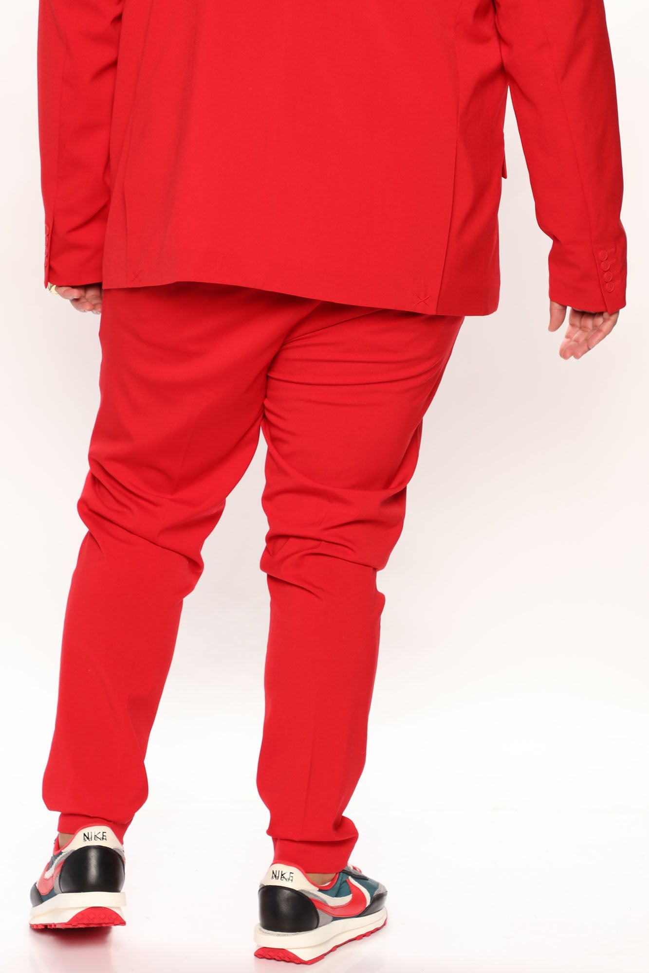 The Modern Stretch Slim Trouser - Red