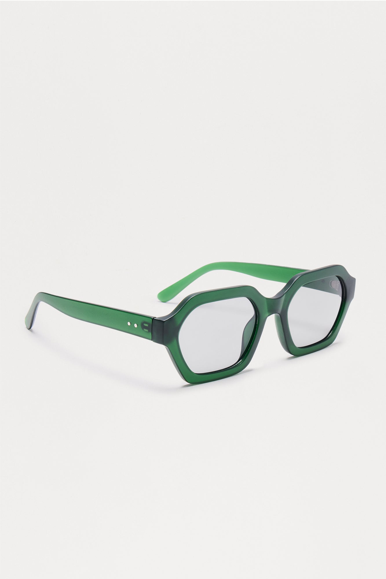 Mallee Round Sunglasses - Green