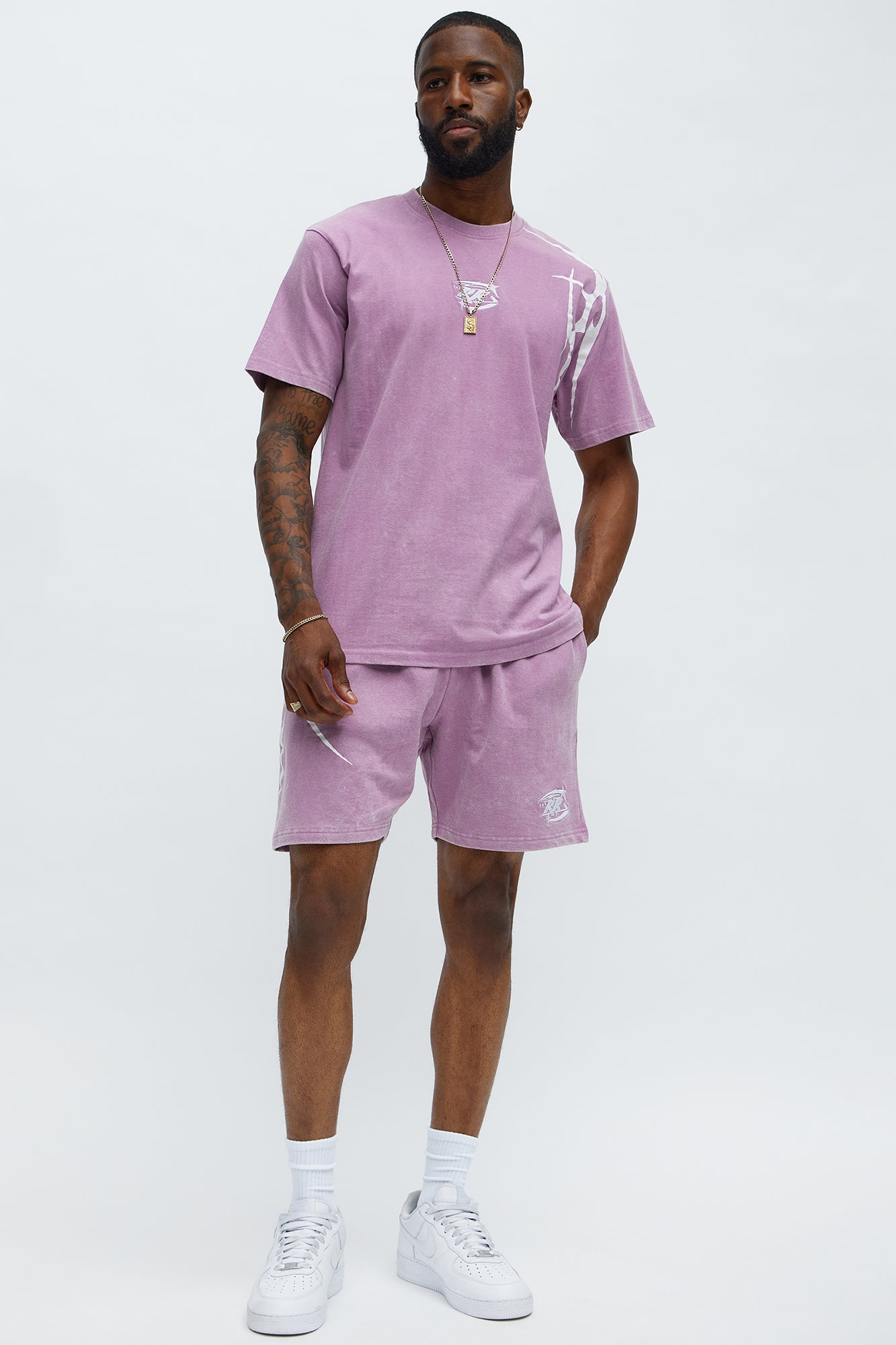 Royalty Rule Short Sleeve Tee - Purple
