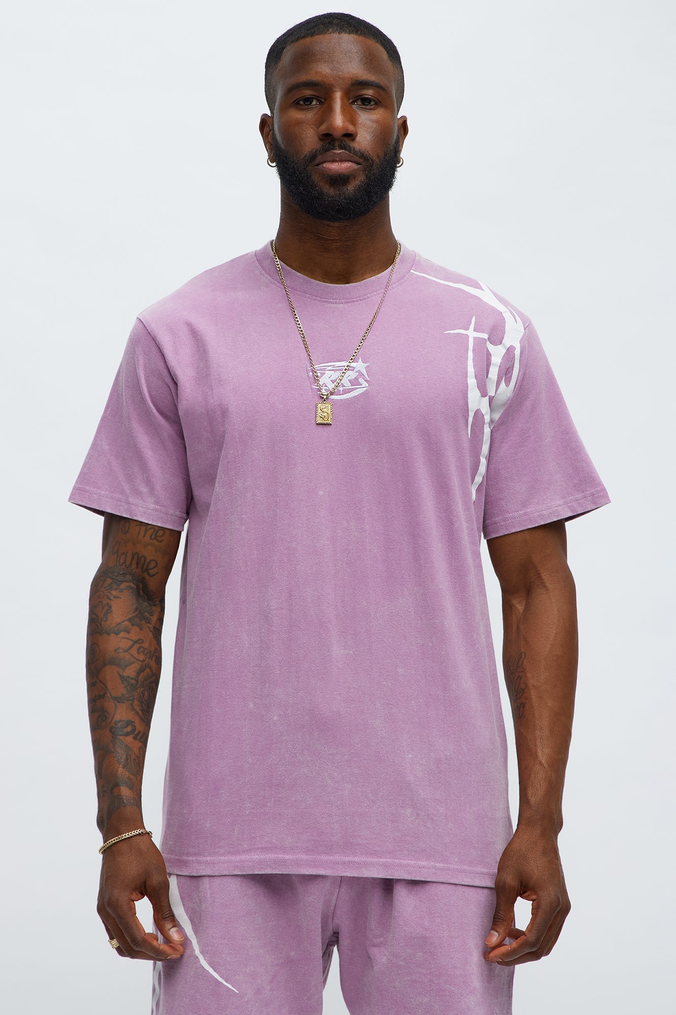 Royalty Rule Short Sleeve Tee - Purple