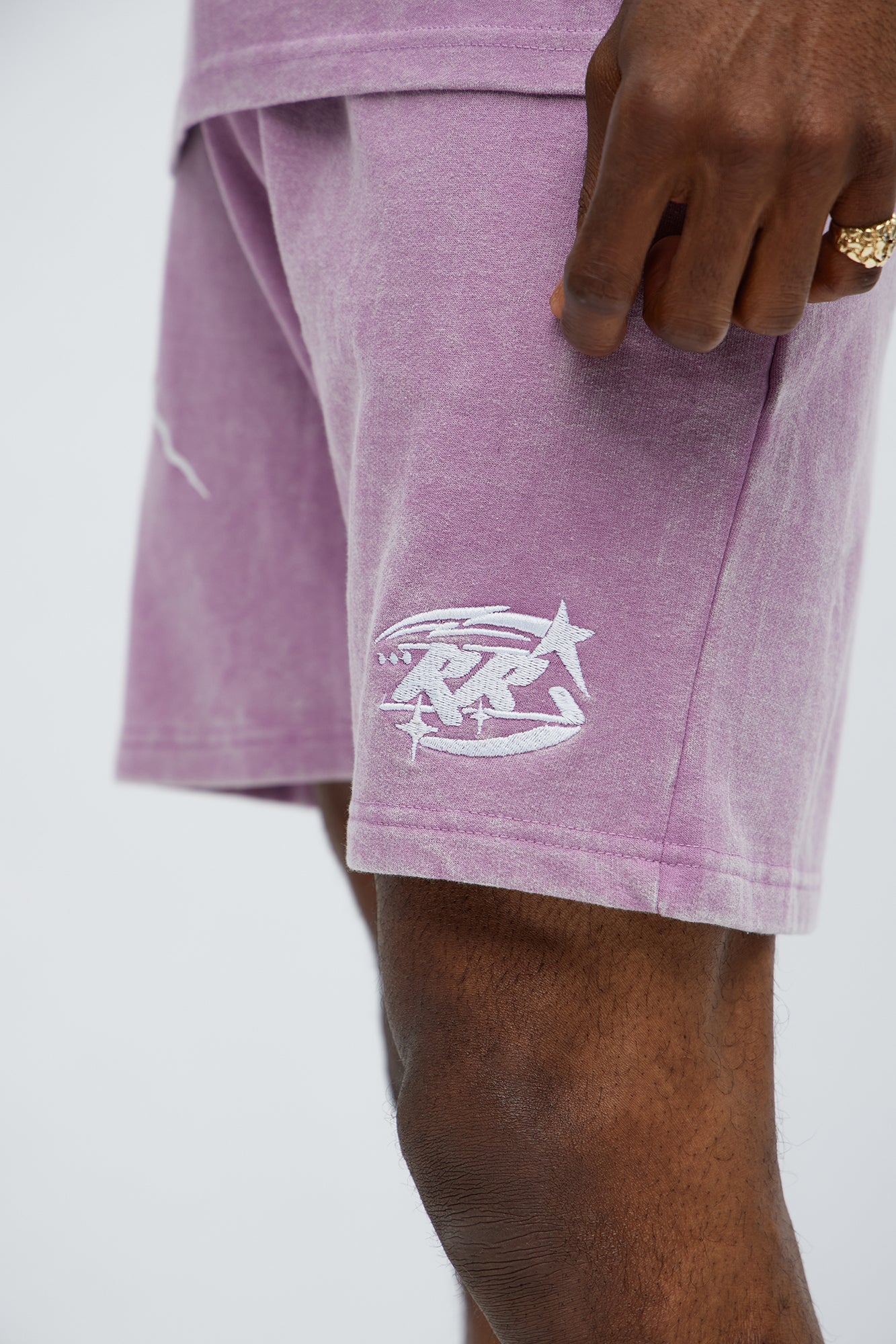 Royalty Rule Sweatshorts - Purple