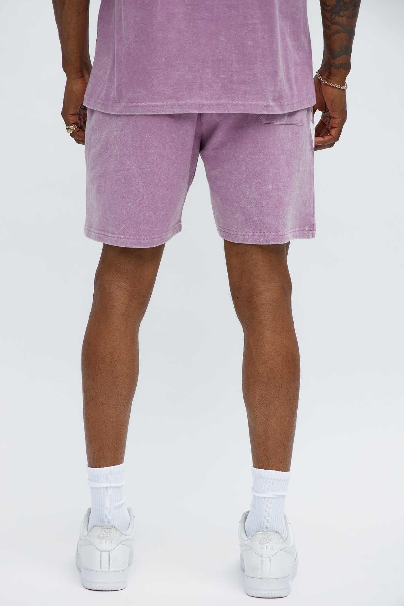 Royalty Rule Sweatshorts - Purple