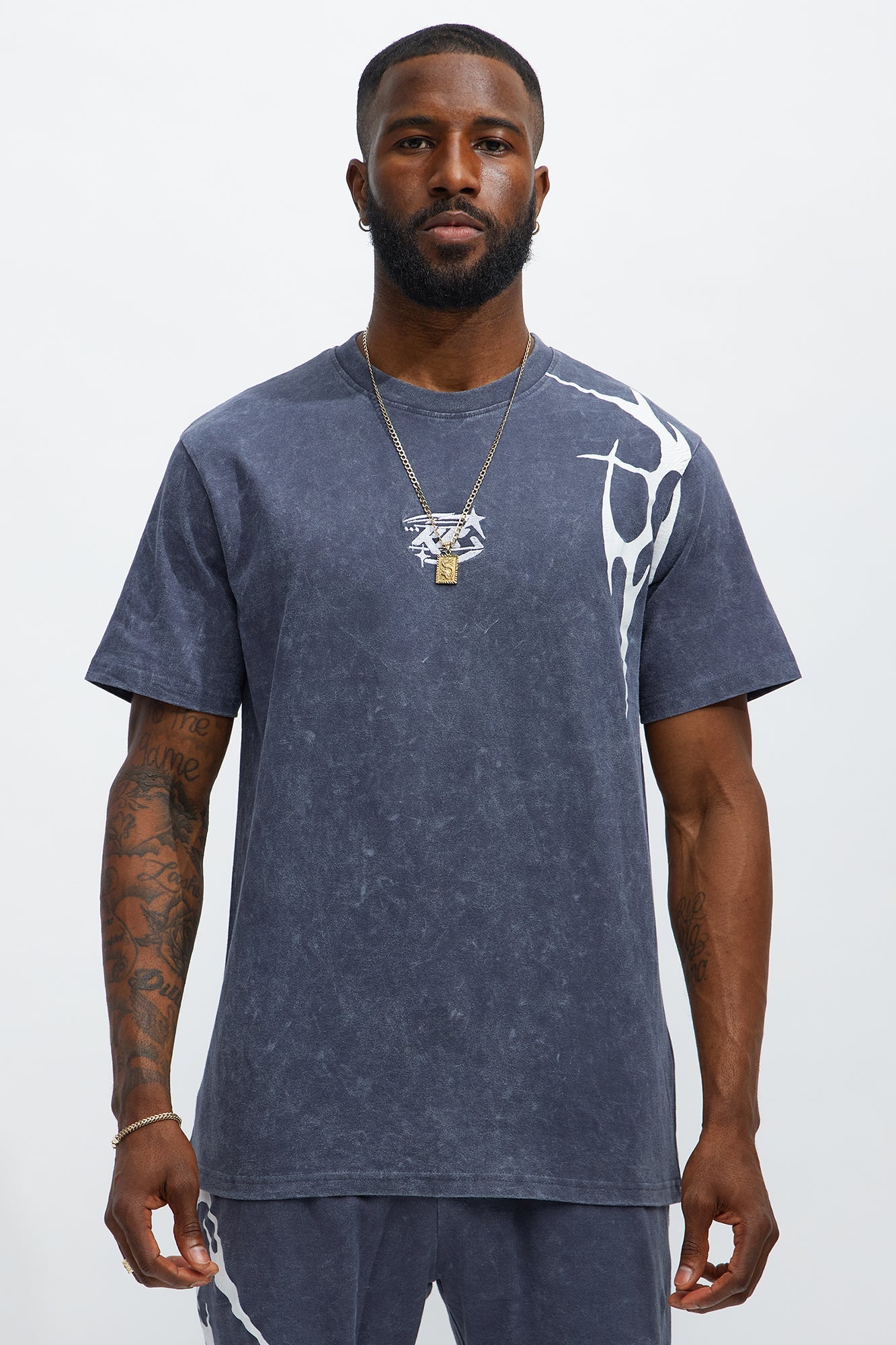 Royalty Rule Short Sleeve Tee - Navy