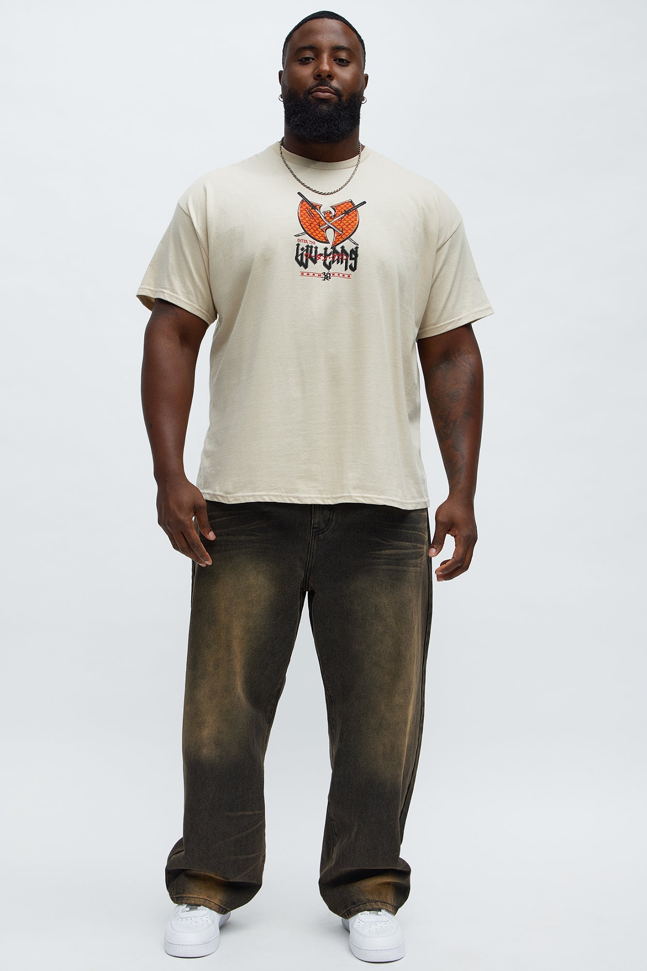 Enter The Wu Tang Short Sleeve Tee - Cream