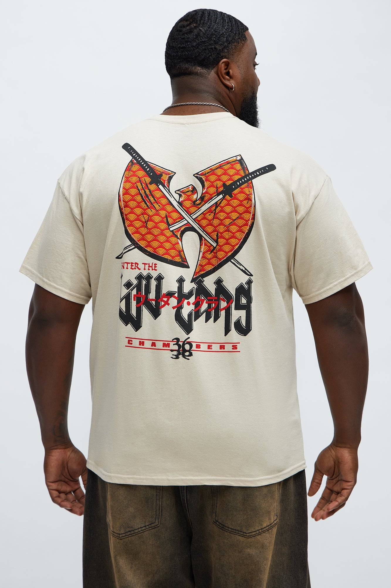 Enter The Wu Tang Short Sleeve Tee - Cream