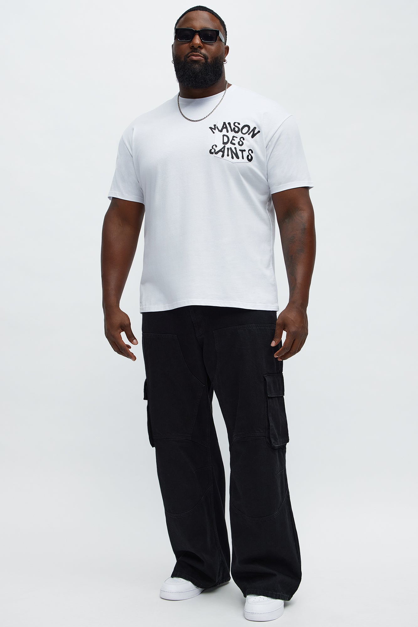 Maison Des Saints Short Sleeve Tee - White