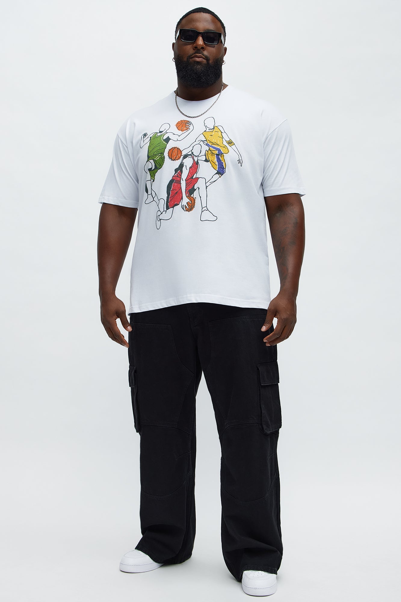 Ball Is Life Short Sleeve Tee - White