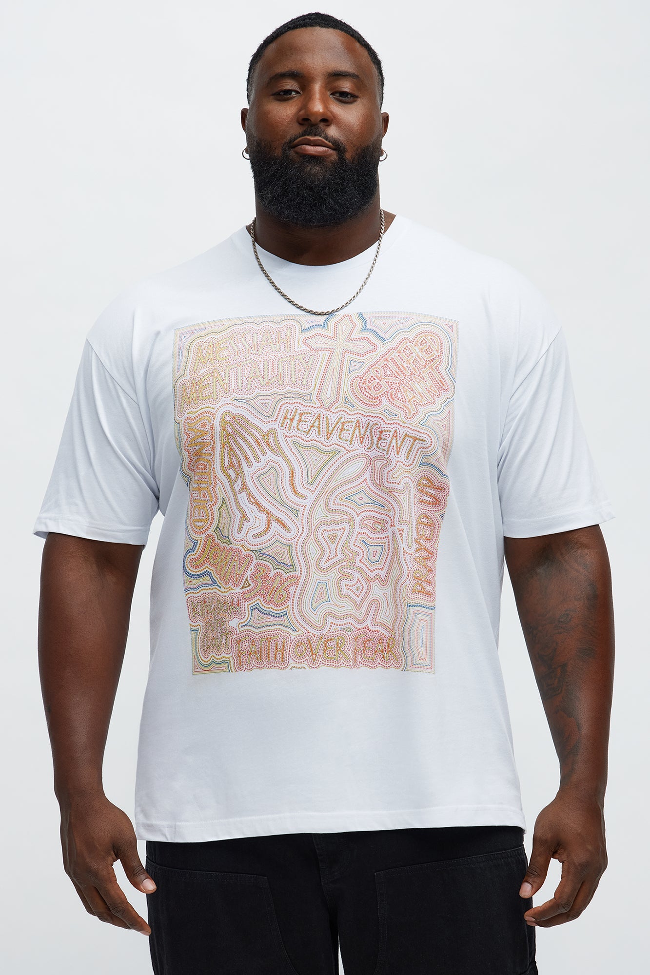 One True Messiah Short Sleeve Tee - White
