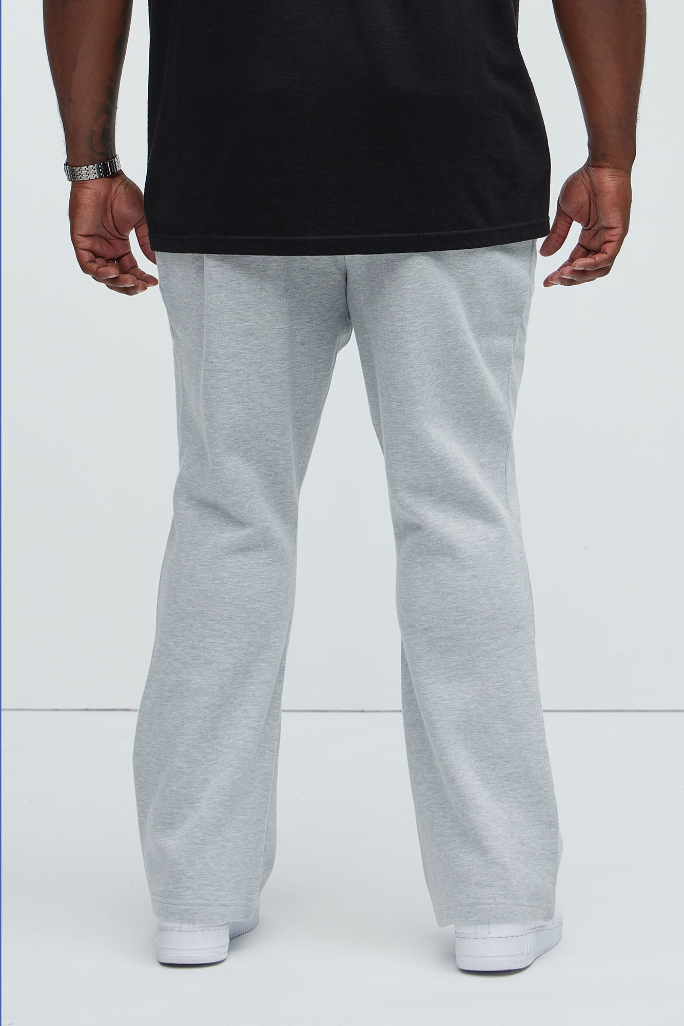Tyson Original Skinny Flare Sweatpants - Heather Grey