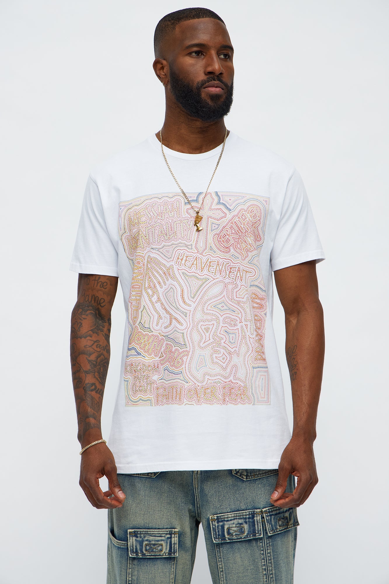 One True Messiah Short Sleeve Tee - White