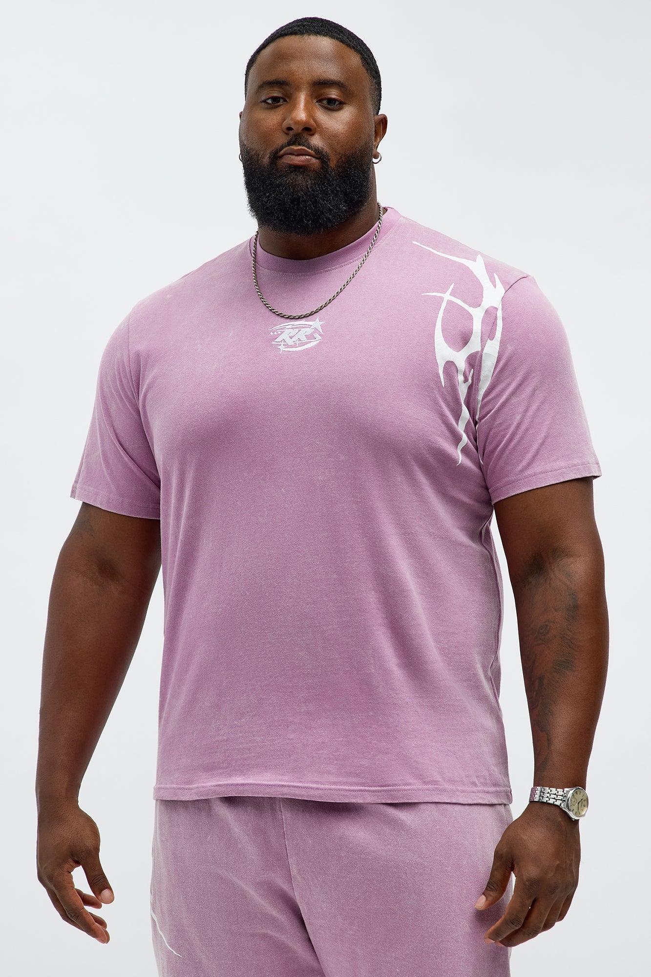 Royalty Rule Short Sleeve Tee - Purple