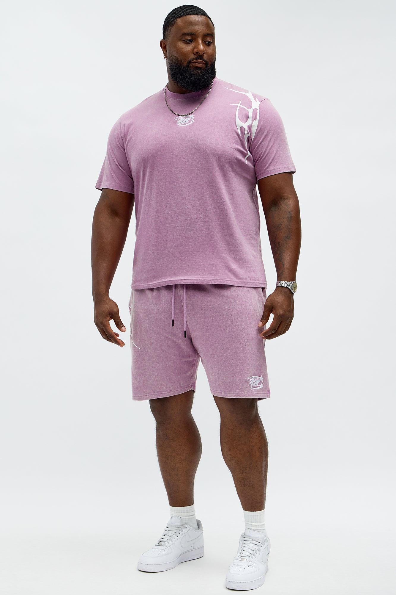 Royalty Rule Sweatshorts - Purple