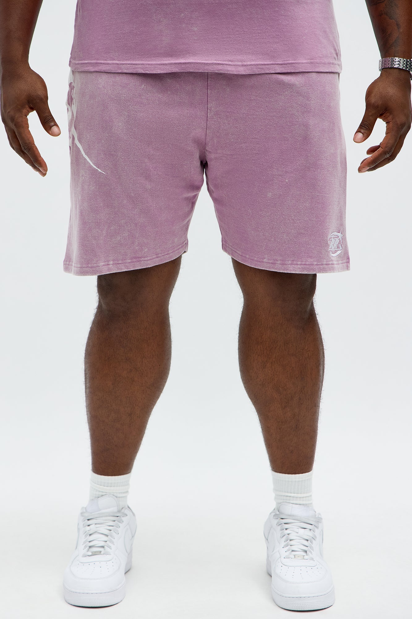 Royalty Rule Sweatshorts - Purple