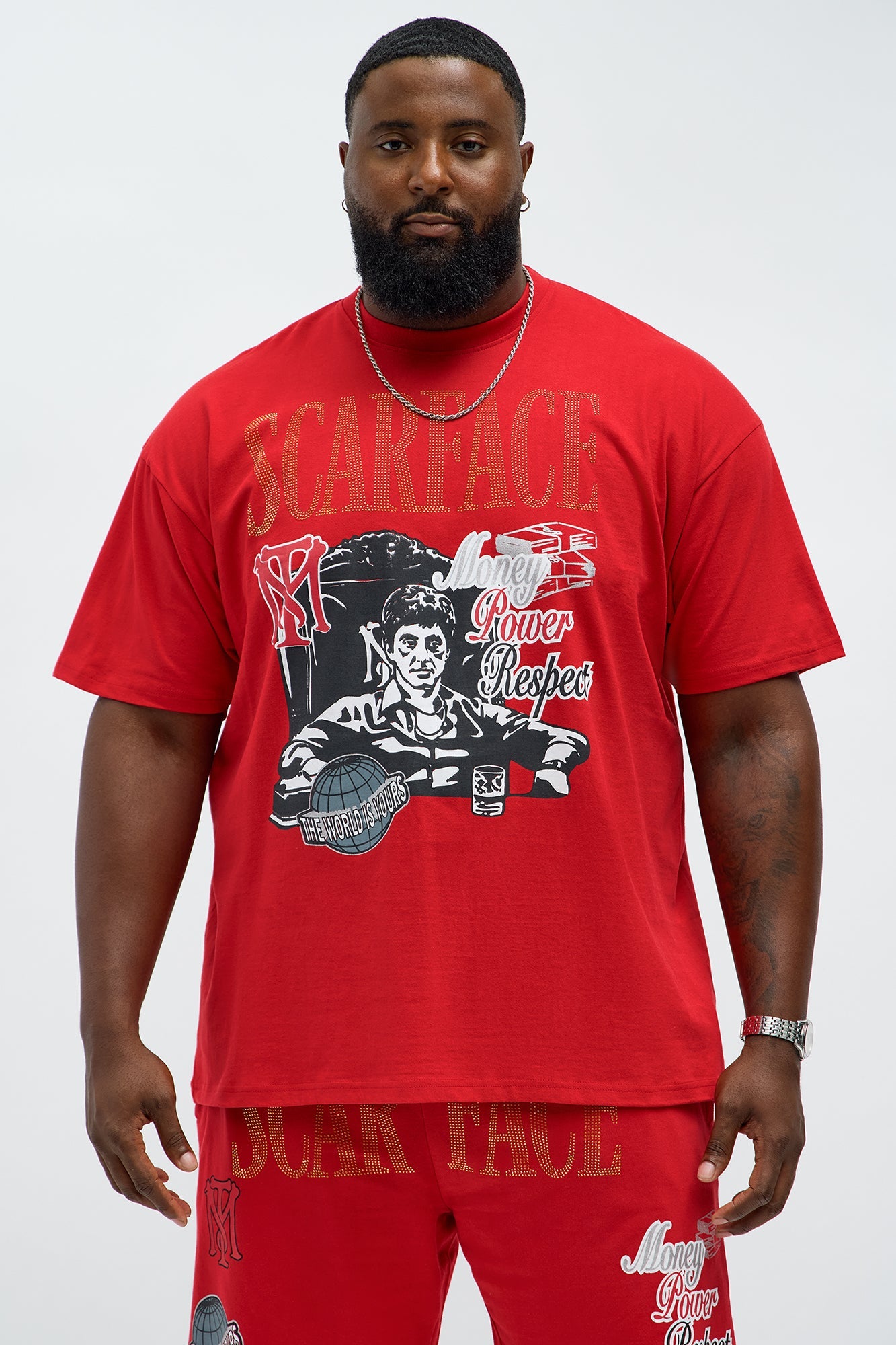 Scarface MPR Short Sleeve Tee - Red