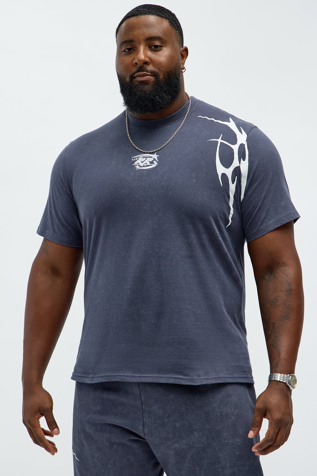 Royalty Rule Short Sleeve Tee - Navy