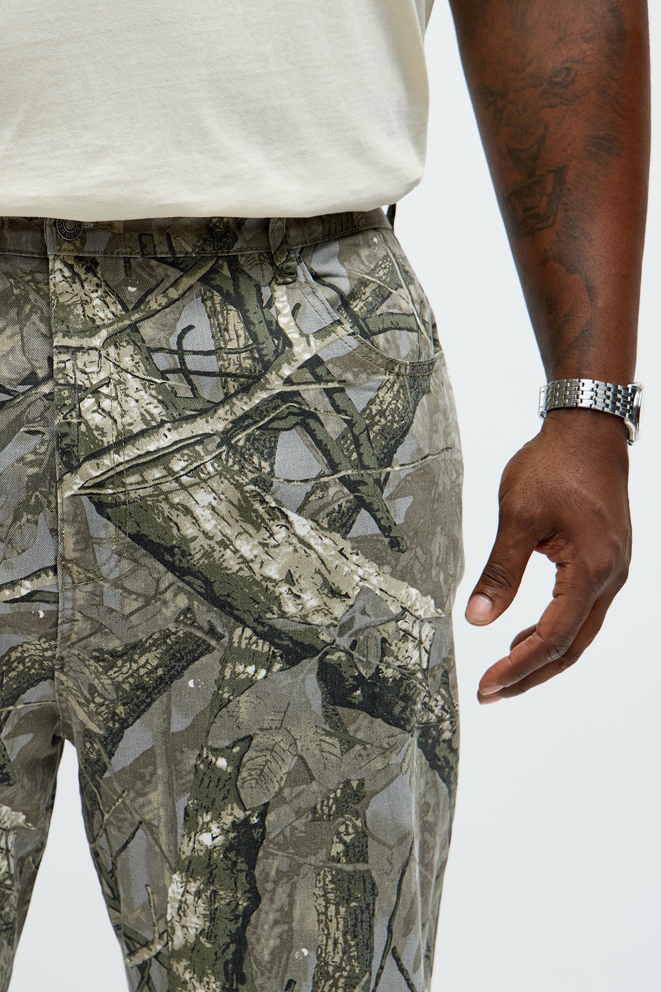 Baggy Hunting In These Streets Pants - Camouflage