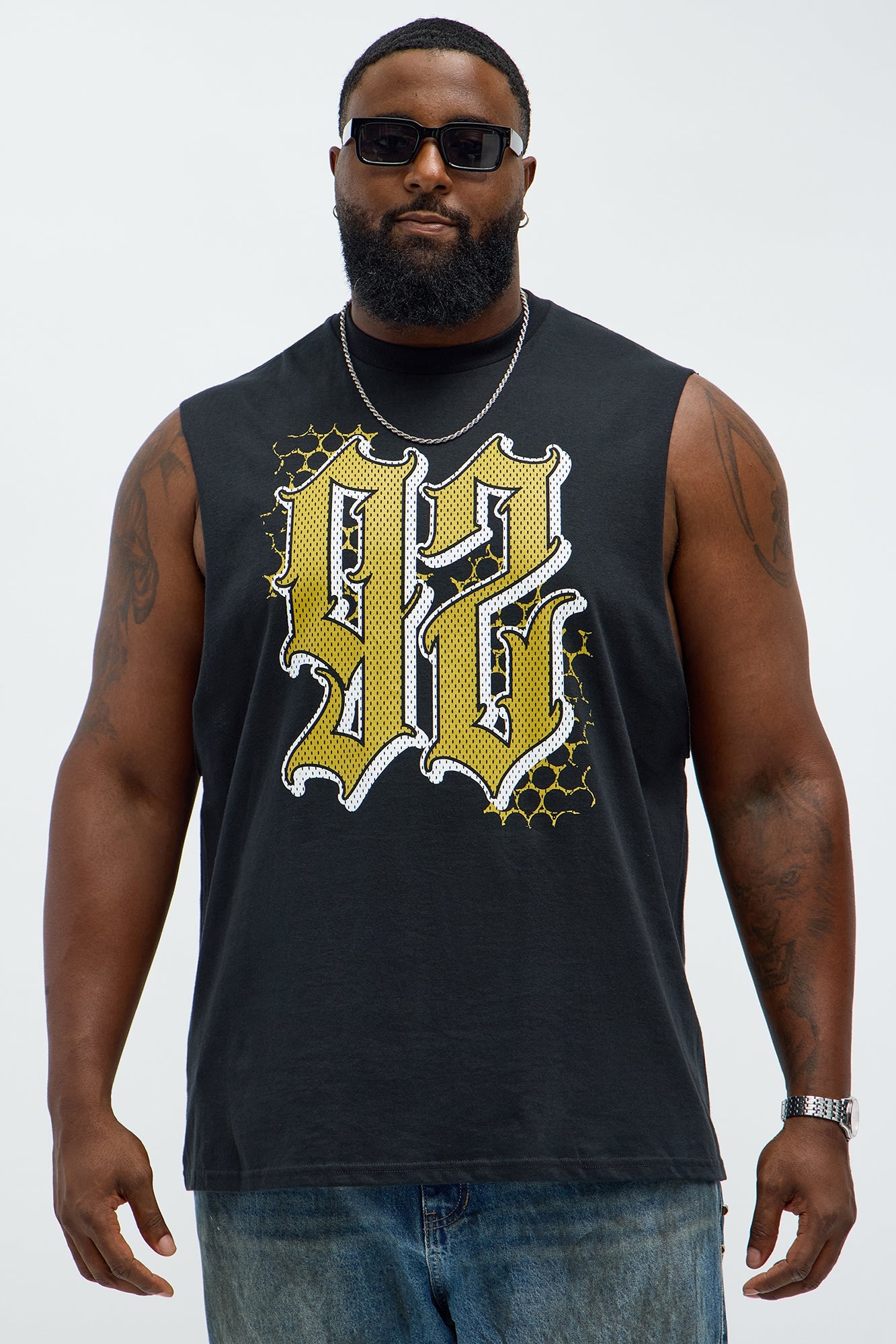 Ninety Two Muscle Tee - Black