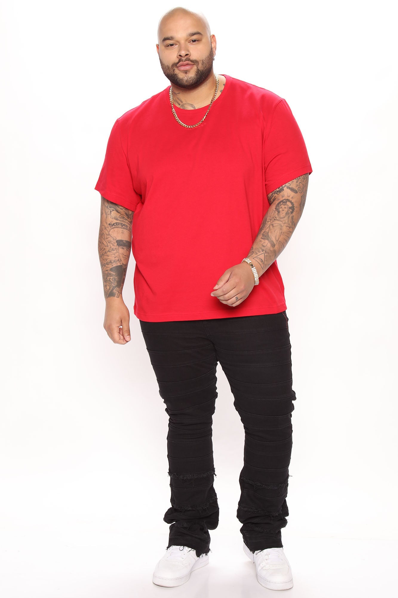 Classic Lightweight Tee - Red