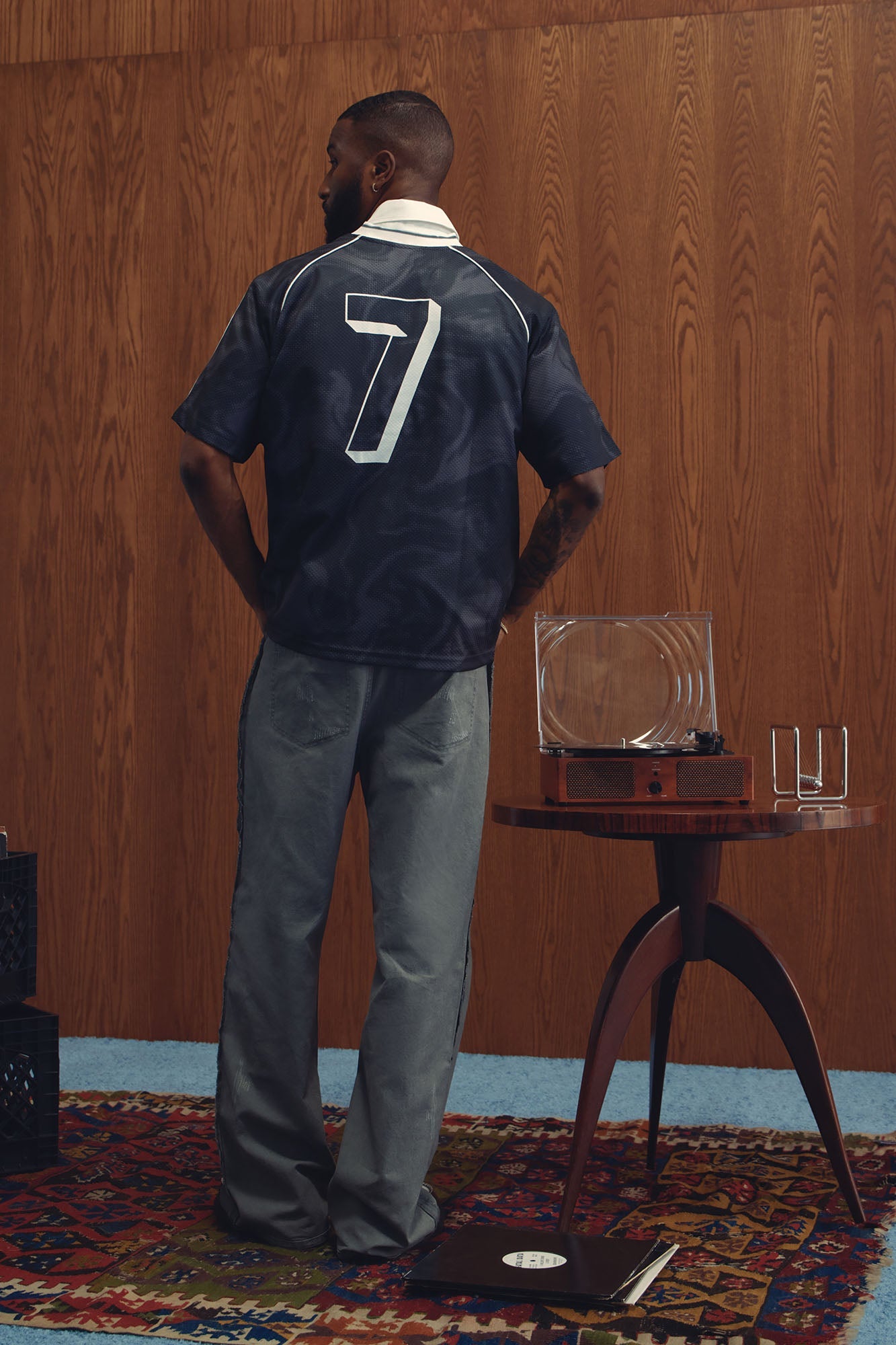 Game Changer Jersey Tee - Black