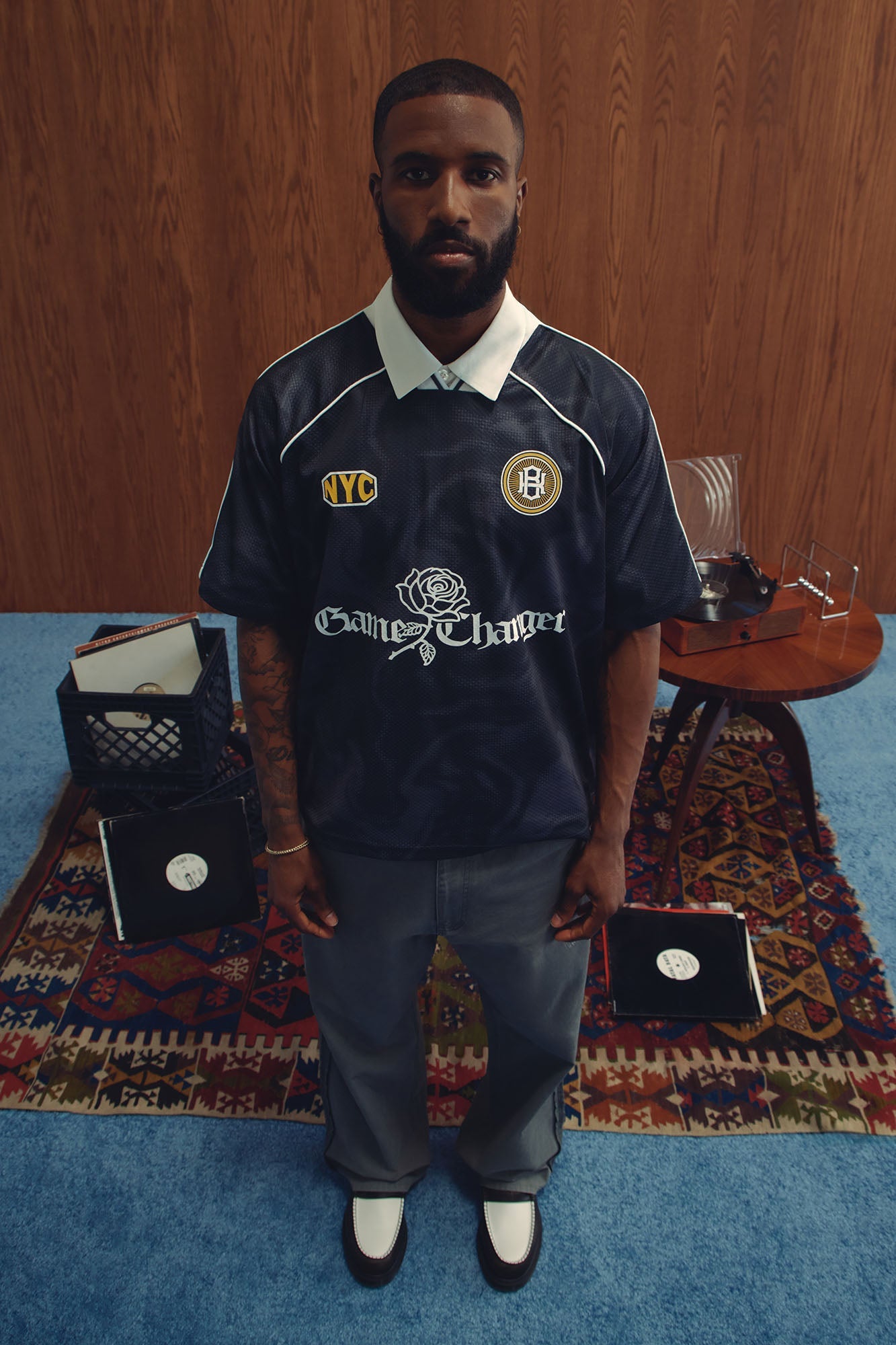 Game Changer Jersey Tee - Black