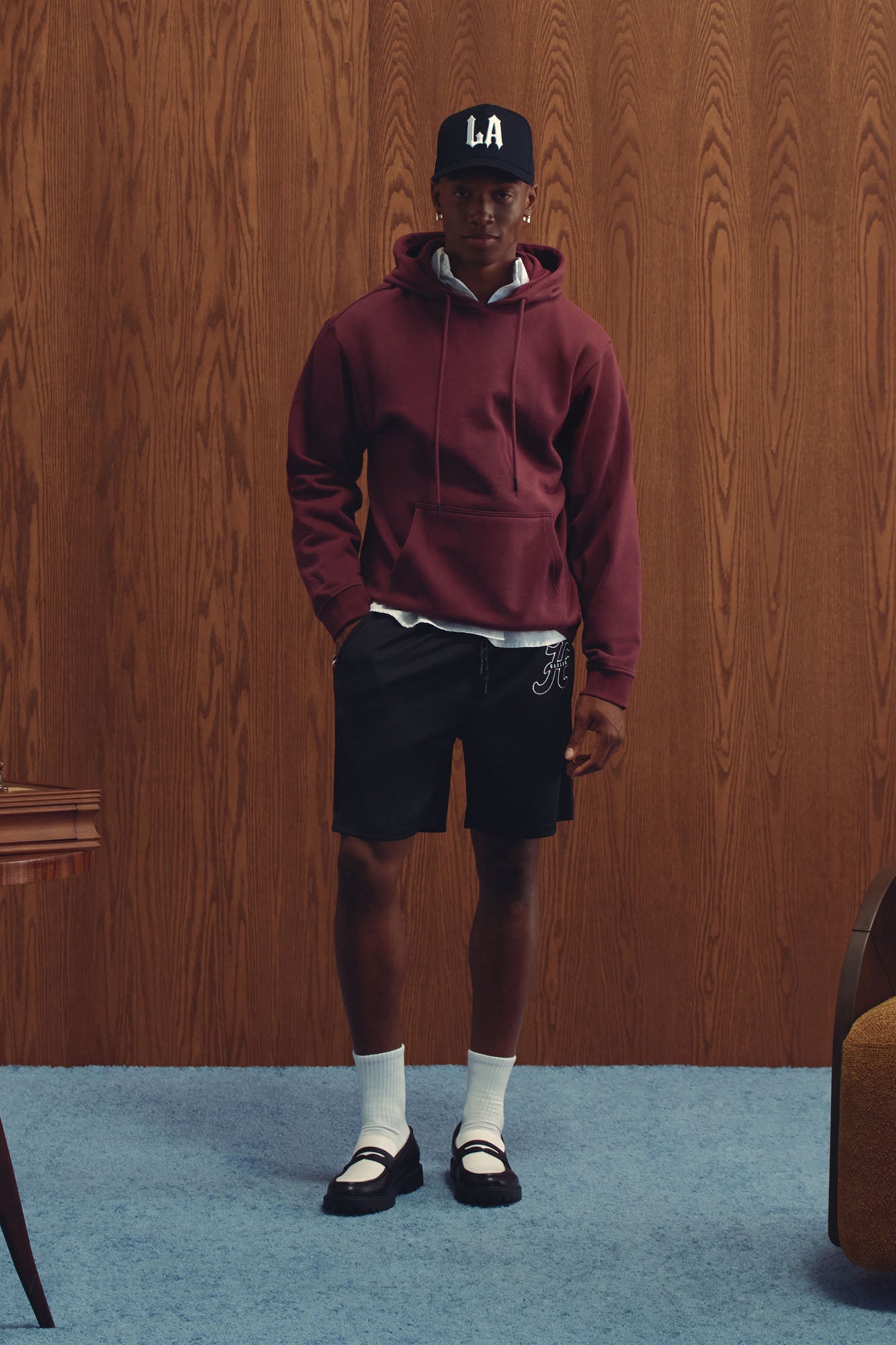 Tyson Hoodie - Burgundy