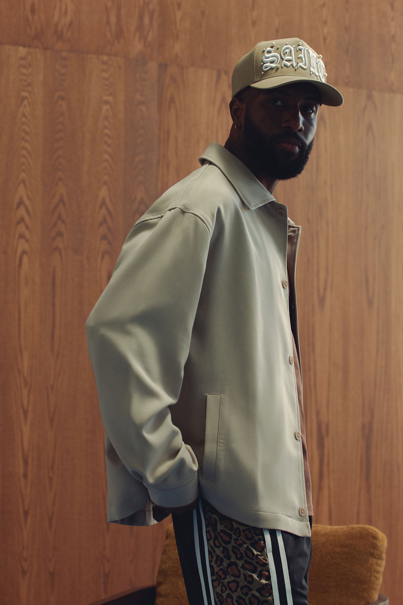 Relaxed Mara Overshirt - Tan